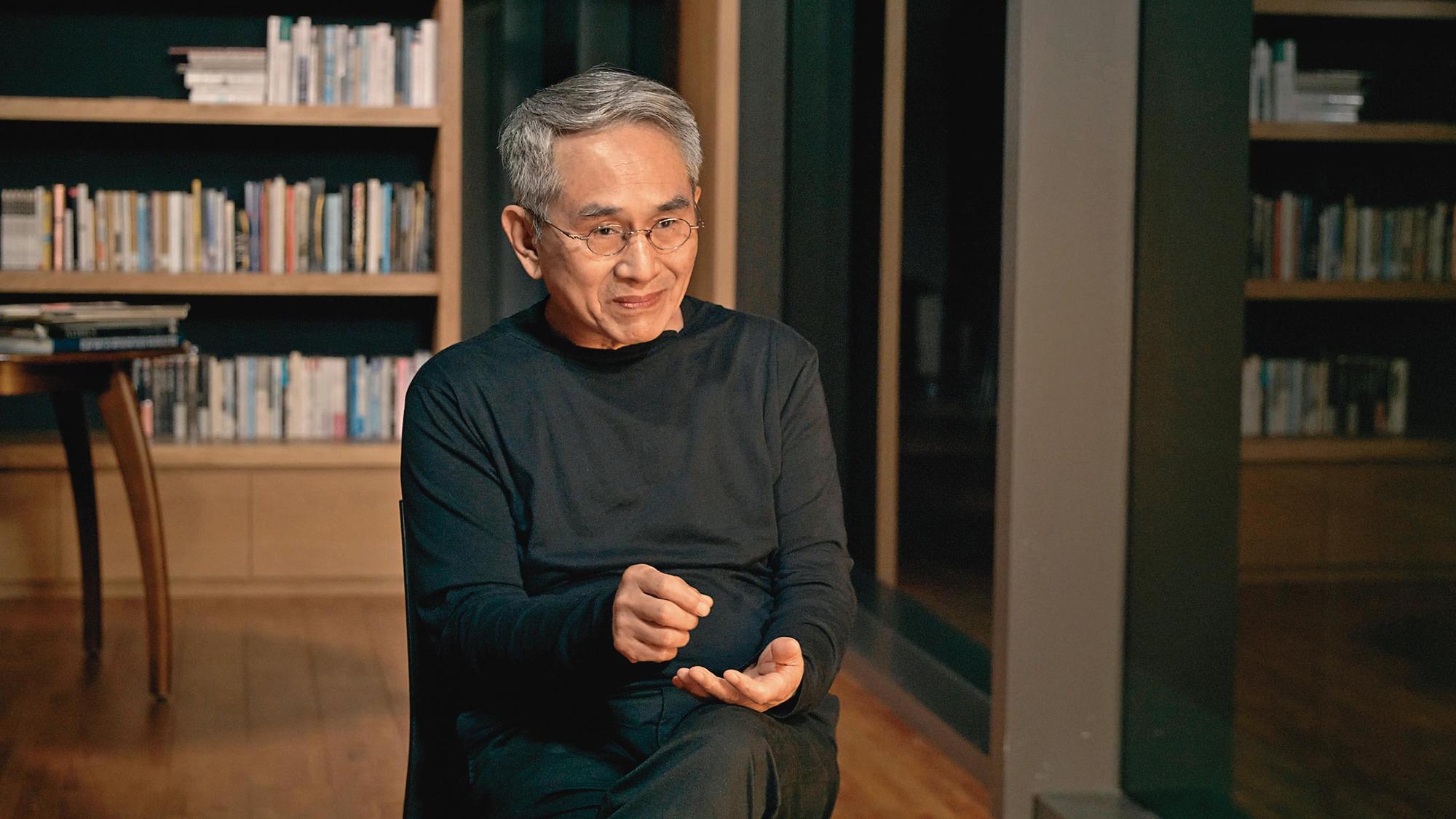 舞蹈家林懷民早年從事小說創作時,受到前輩作家葉石濤提攜。(茂樹電影提供)