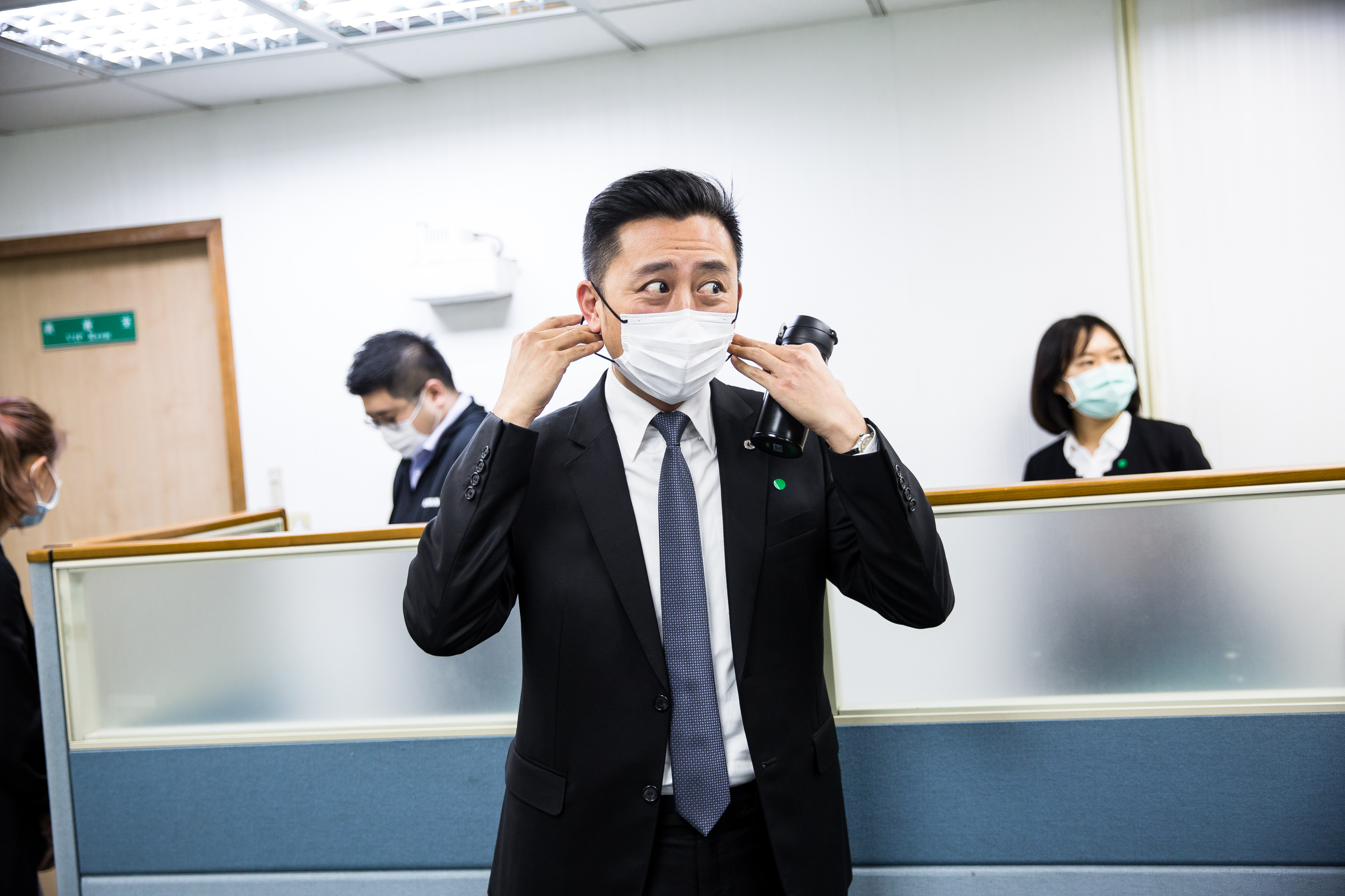 對於年第是否參選桃園市長,林智堅表態「團隊有需要,球來了,我就接。」