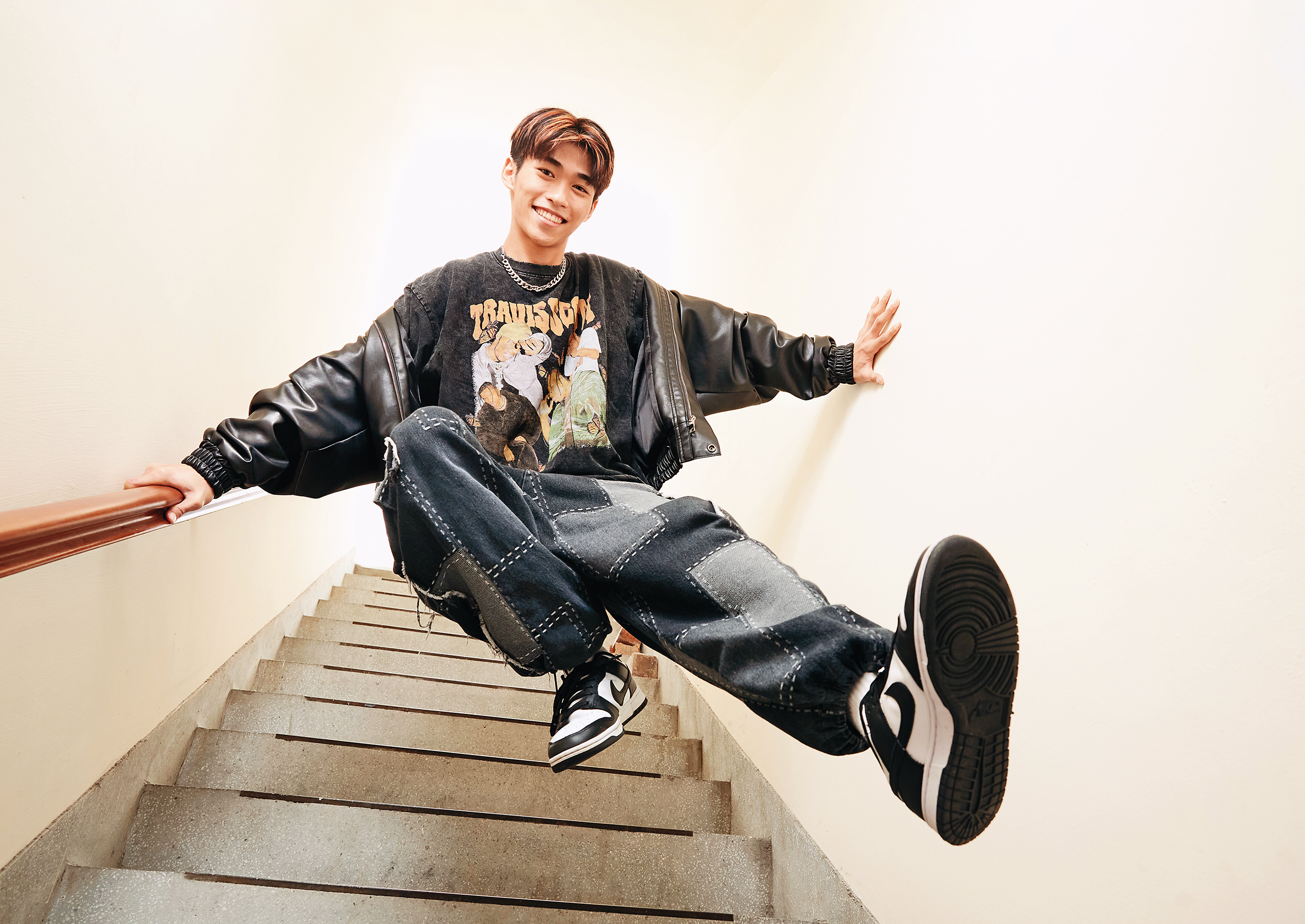 蔡承祐熱愛表演、愛創作，作品也將在之後陸續發表。