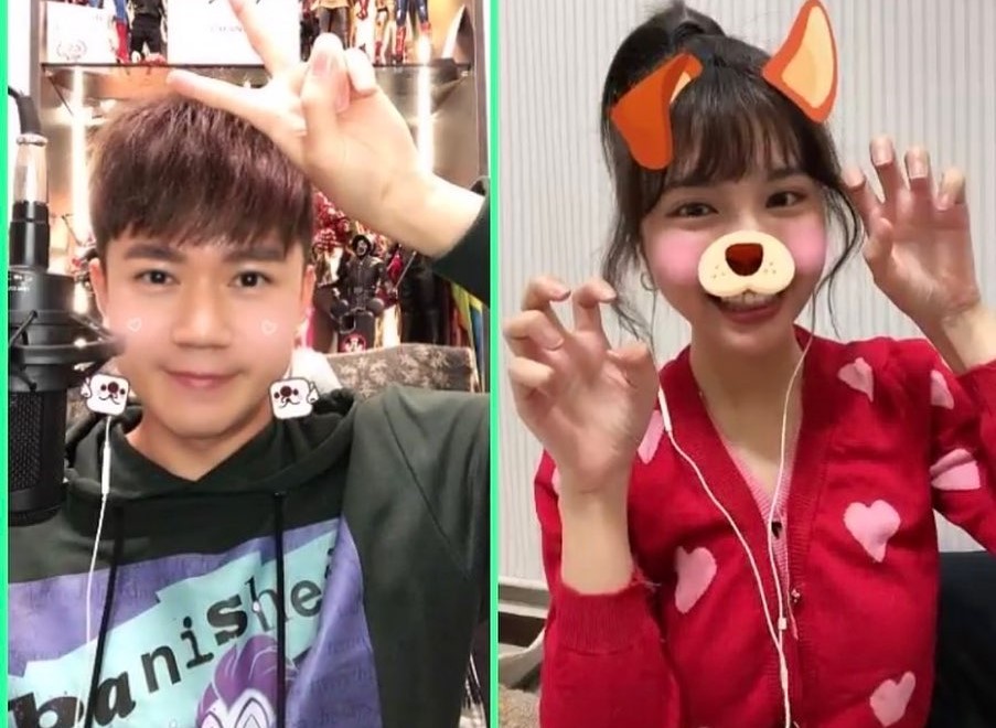 李岳與啦啦隊女神峮峮連線，大談心內話。（翻攝李岳IG）