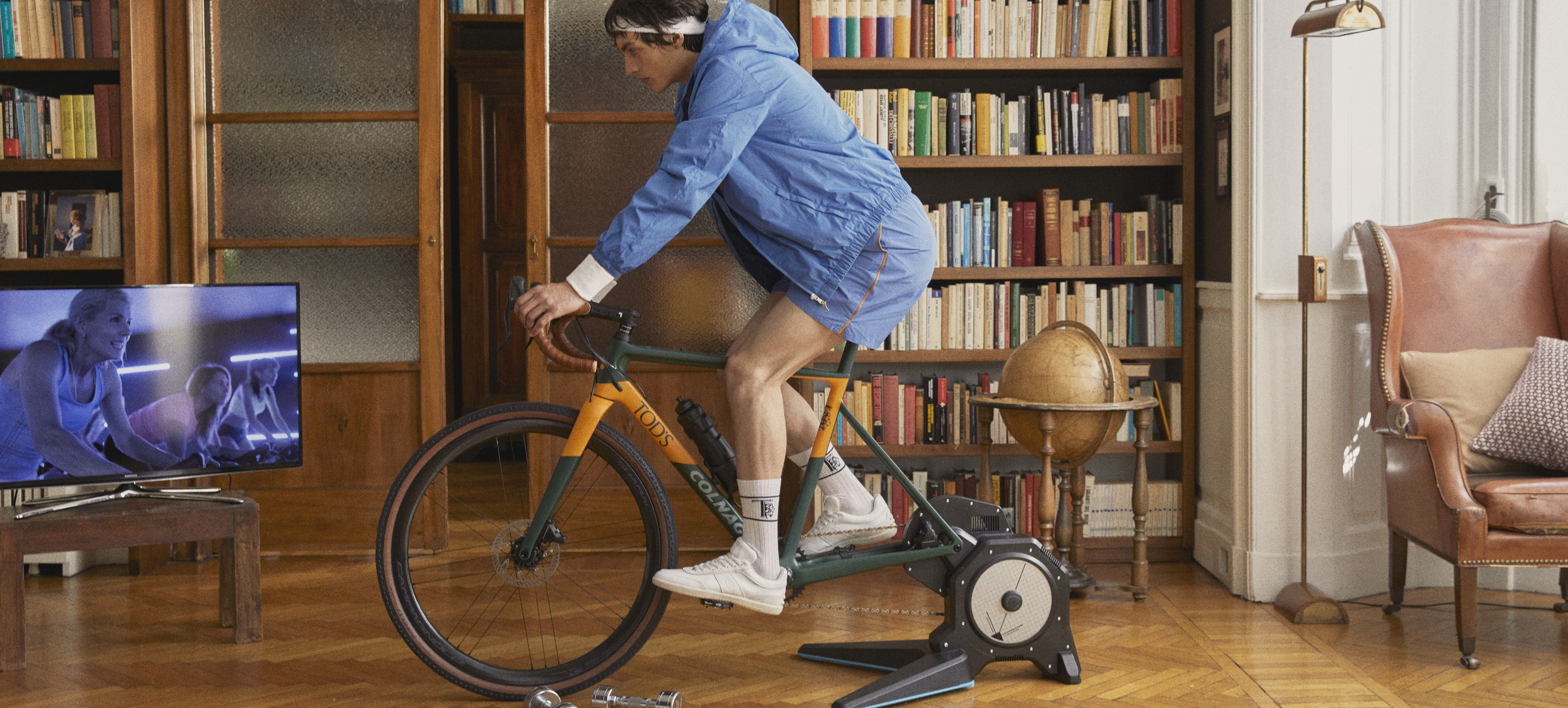 Tod’s在米蘭設計展期間推出限量的T Bike。（Tod’s提供）