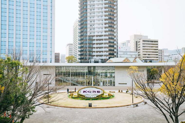 安藤忠雄打造的「童書森林 神戶」座落於神戶東遊園地。（神戶觀光局提供 ）