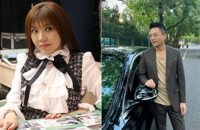 劉樂妍（左）今在微博上發文，卻遭到中國網友狠酸和汪小菲（右）是同一種人。（翻攝劉樂妍、汪小菲微博）