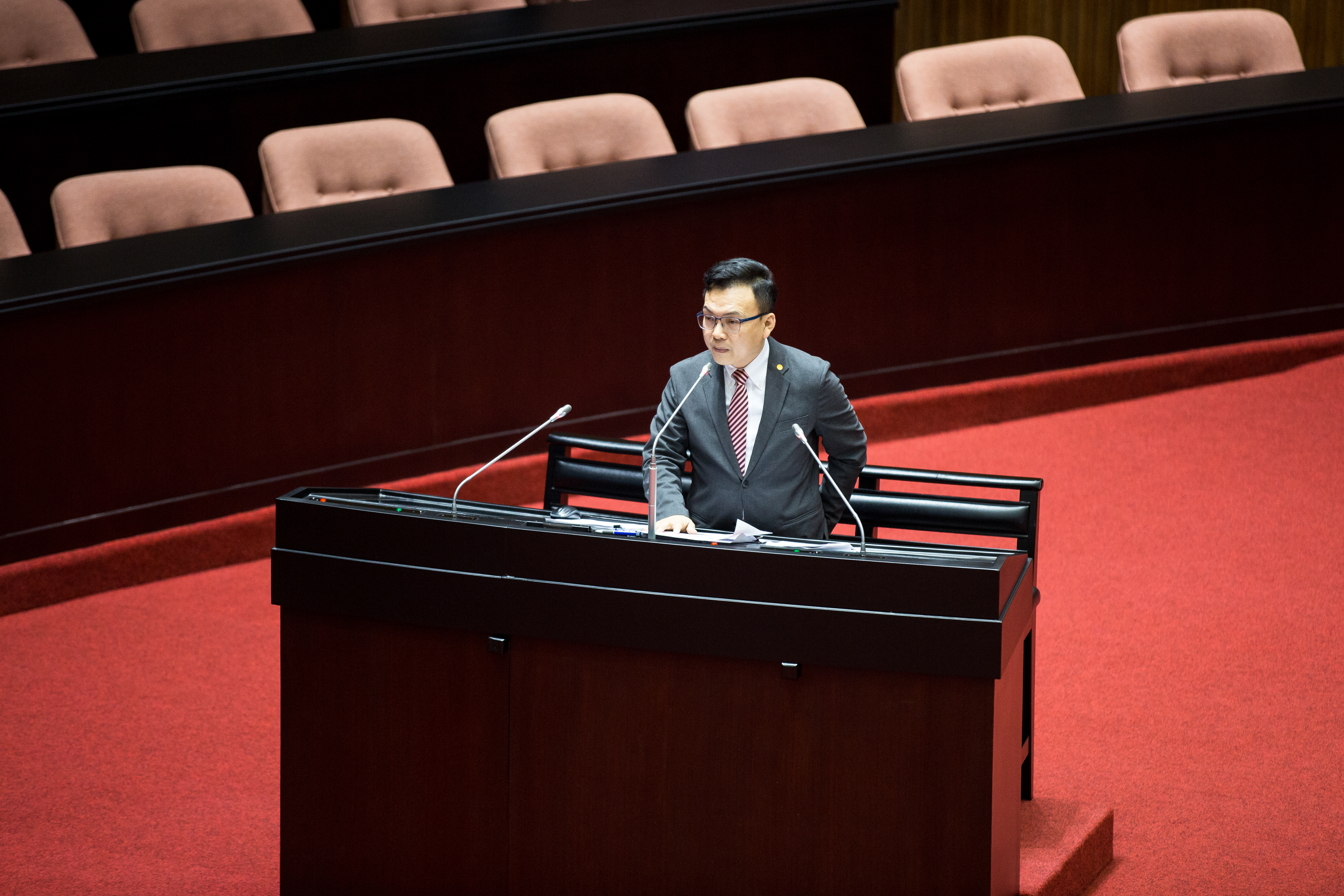 洪孟楷力挺鄭正鈐（圖）勇於承擔，為國民黨奪回新竹市長寶座。（本刊資料照）