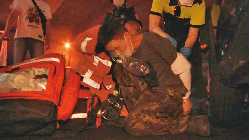 陳嫌(圖)因與父親發生爭執,竟縱火燒死8名至親,自己也遭燙傷送醫。(讀者提供)