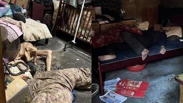 葉家三兄弟骨瘦如柴,引發社會關注。(翻攝賴清美臉書)