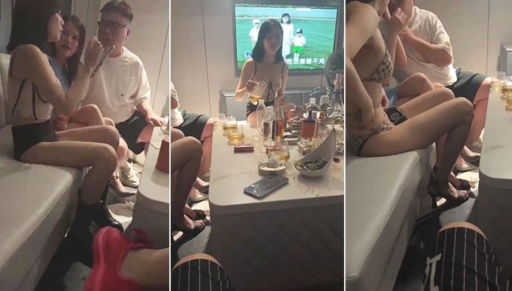 中國江蘇省常州市第一人民醫院爆出醜聞，大票醫師集體買春。（翻攝自沸點視頻）