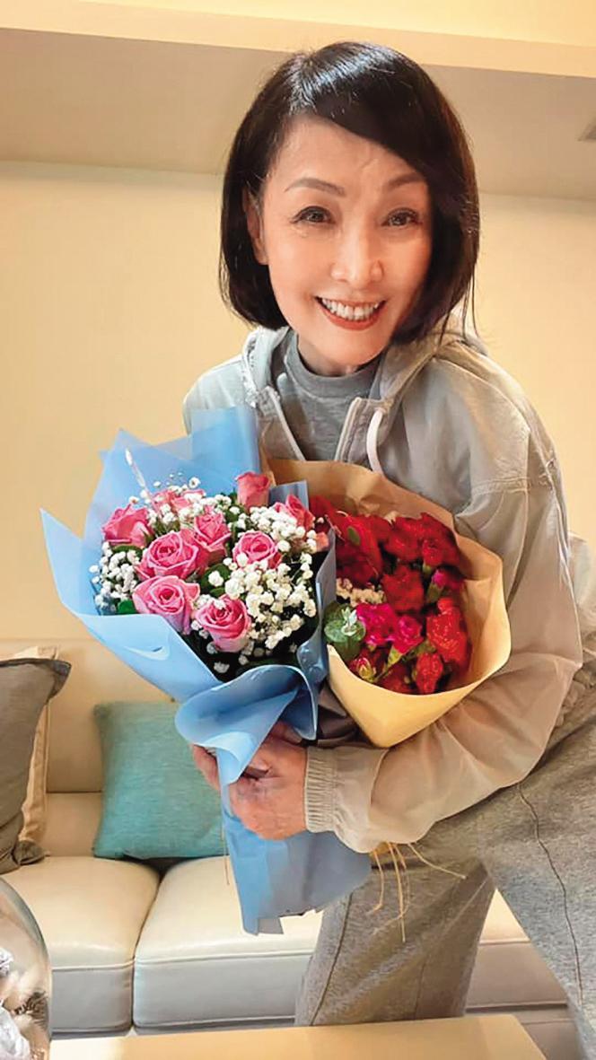 寶媽當年跟汪建民的戀情一度轟動藝界,不過最終仍能走在一起。(翻攝寶媽臉書)