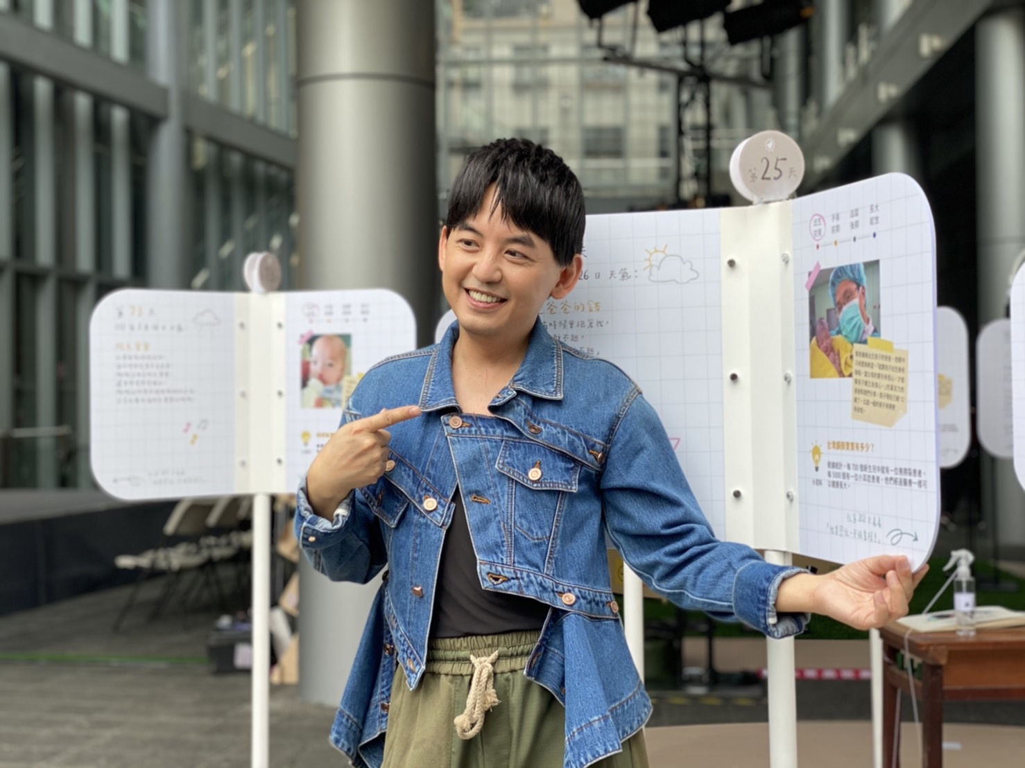 黃子佼今出席公益活動。