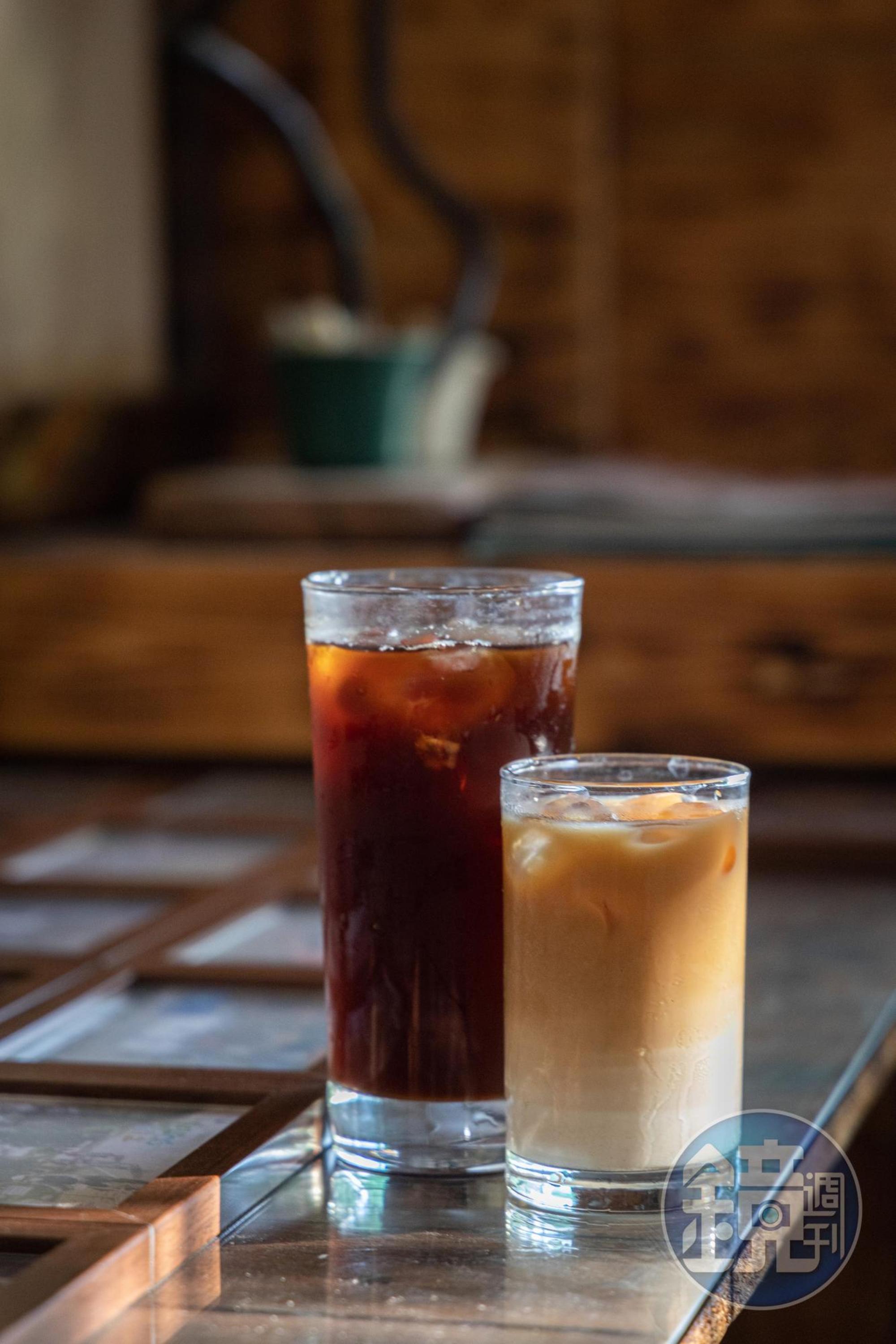 這裡也供應簡單的飲料(美式咖啡100元/杯,拿鐵120元/杯),旅客可在此稍作休息。