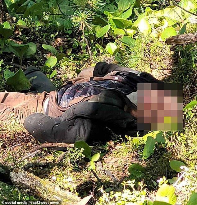 獵人反遭棕熊攻擊頭骨碎裂慘死。（翻自英國《每日郵報》）