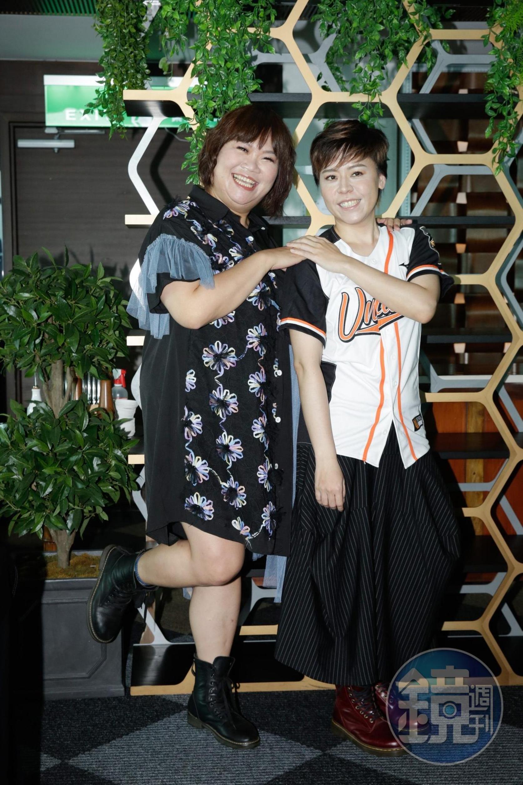 客語歌手「吉那罐子」主唱楊淑喻（吉那）也出席餐會。