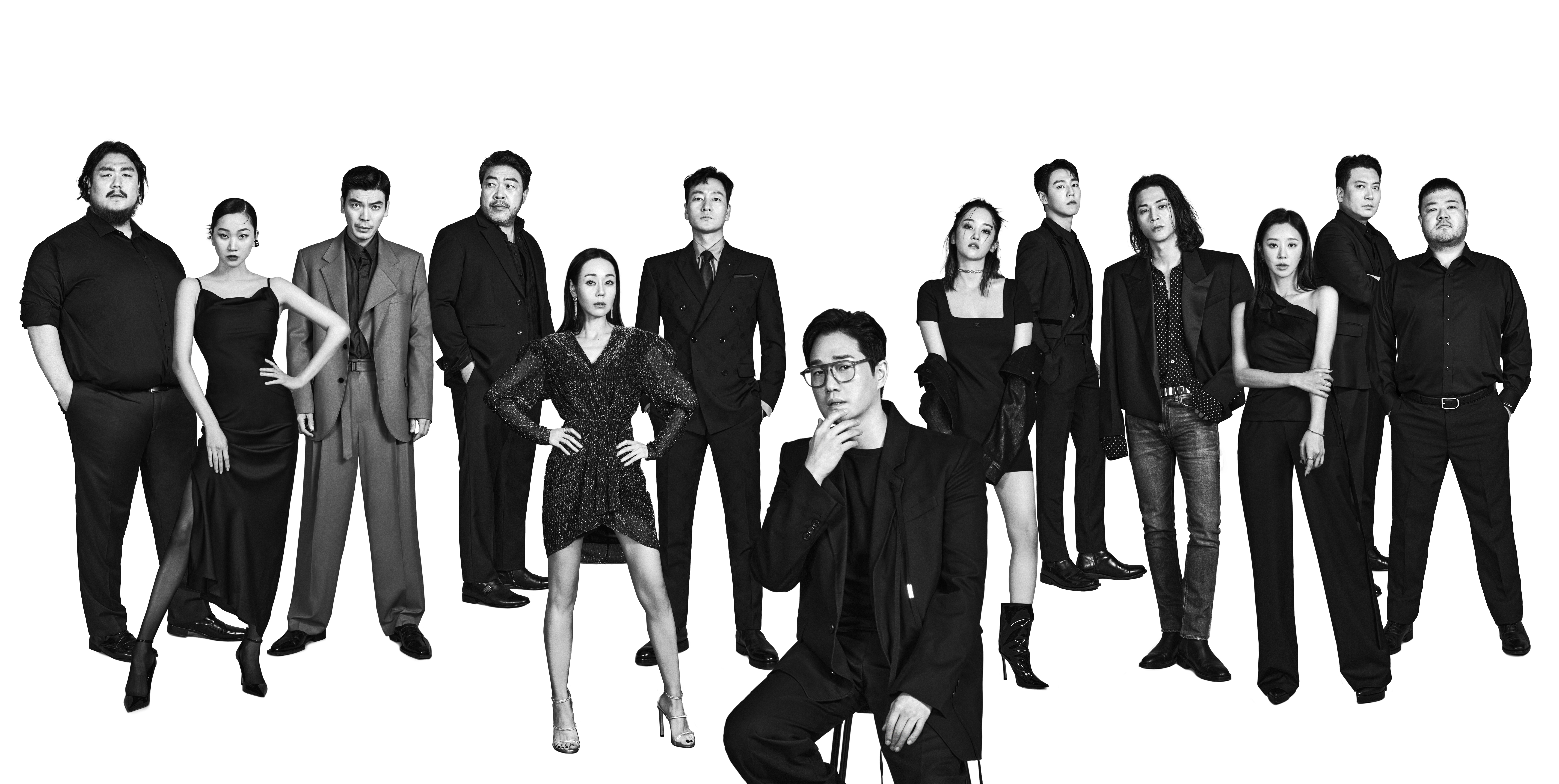 Netflix年度震撼鉅作《紙房子：韓國篇》，有著劉泰英、朴海秀等多位黃金陣容。（Netflix提供）