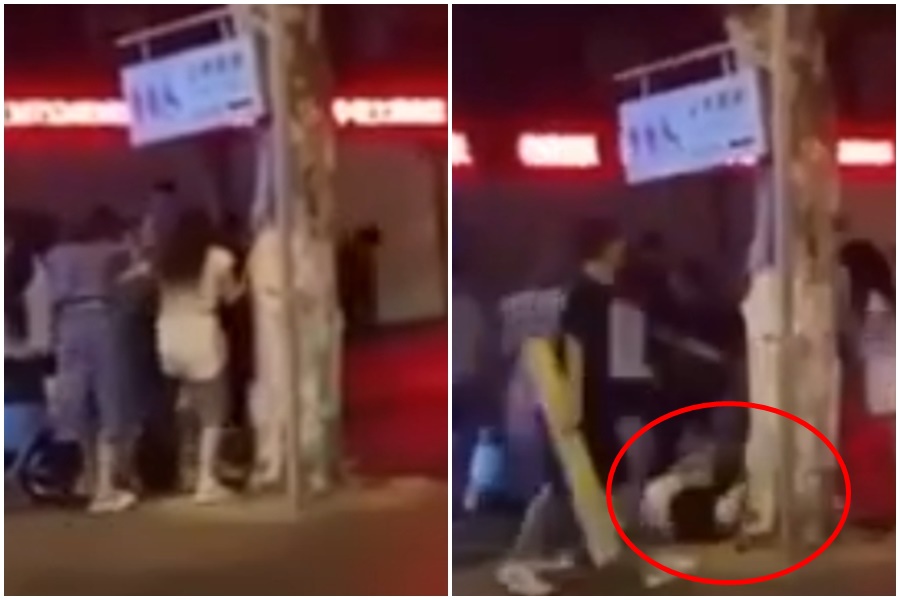 江蘇又發生街頭鬥毆事件，引發關注。（翻攝自網路）