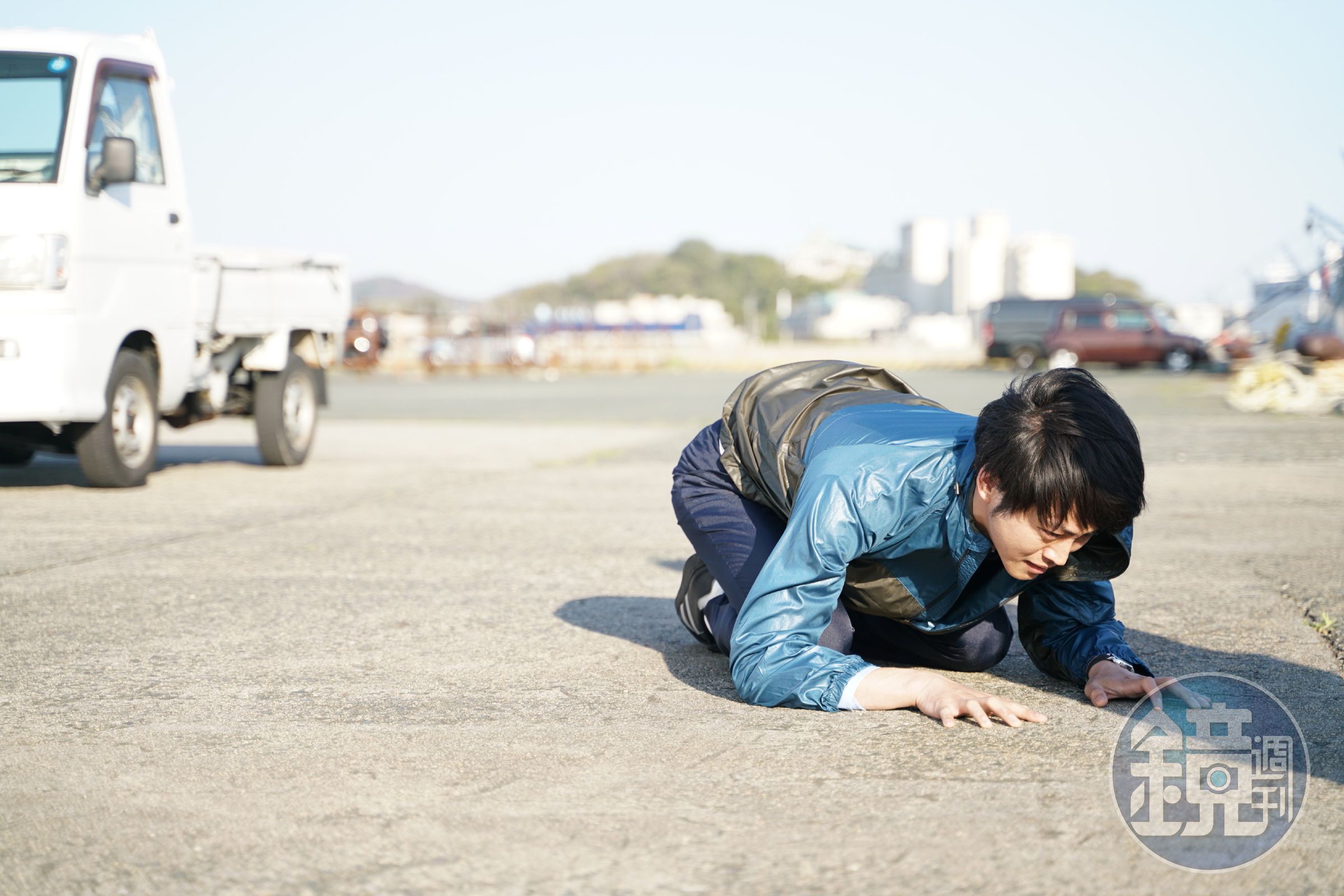 松坂桃李在《空白》中因一場意外對人生更加失去方向，努力道歉也無法獲得原諒。（台北電影節提供）