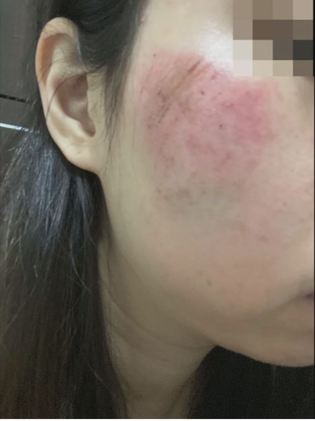 洪員被女子指控長期家暴,與他人有不正當交往關係。(翻攝靠北男友臉書)