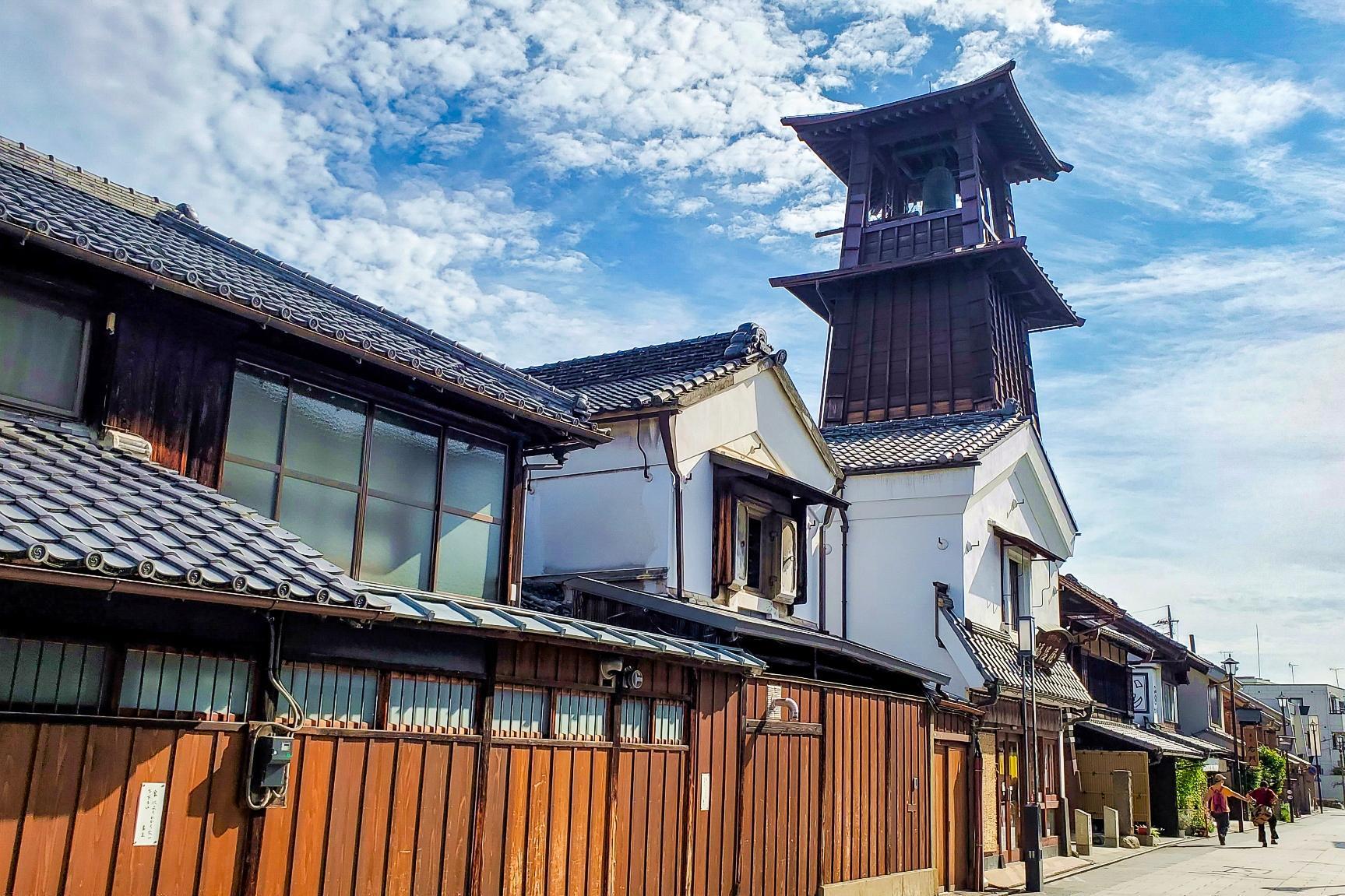 「川越」有小江戶之稱，保存了江戶時代的完整樣貌，遊客可感受江戶、明治、大正到昭和時期的日本歷史文化。（株式会社ユメック・プランニング提供）