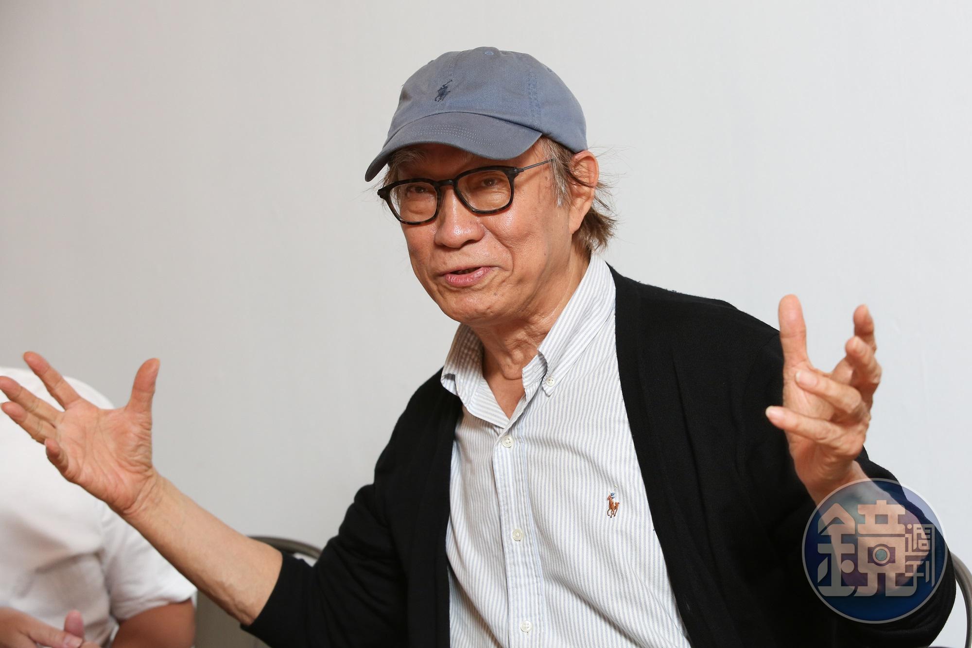 《極島森林》監製廖慶松人稱「廖桑」，剪輯資歷超過45年，並橫跨導演、製片、編劇等領域。
