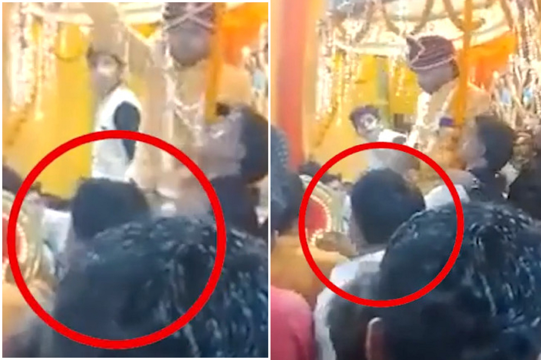 新郎鳴槍當鞭炮慶婚禮嗨過頭，意外射死身旁好友！「一槍斃命」影片曝光。（翻自英國《太陽報》）