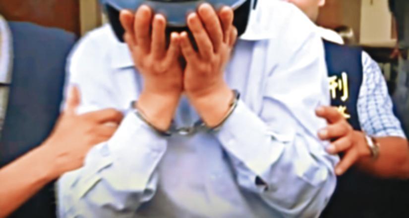 主謀林明佑(圖)不滿遭乾姊唐女追討2百萬元,竟買凶殺害對方。(東森新聞提供)