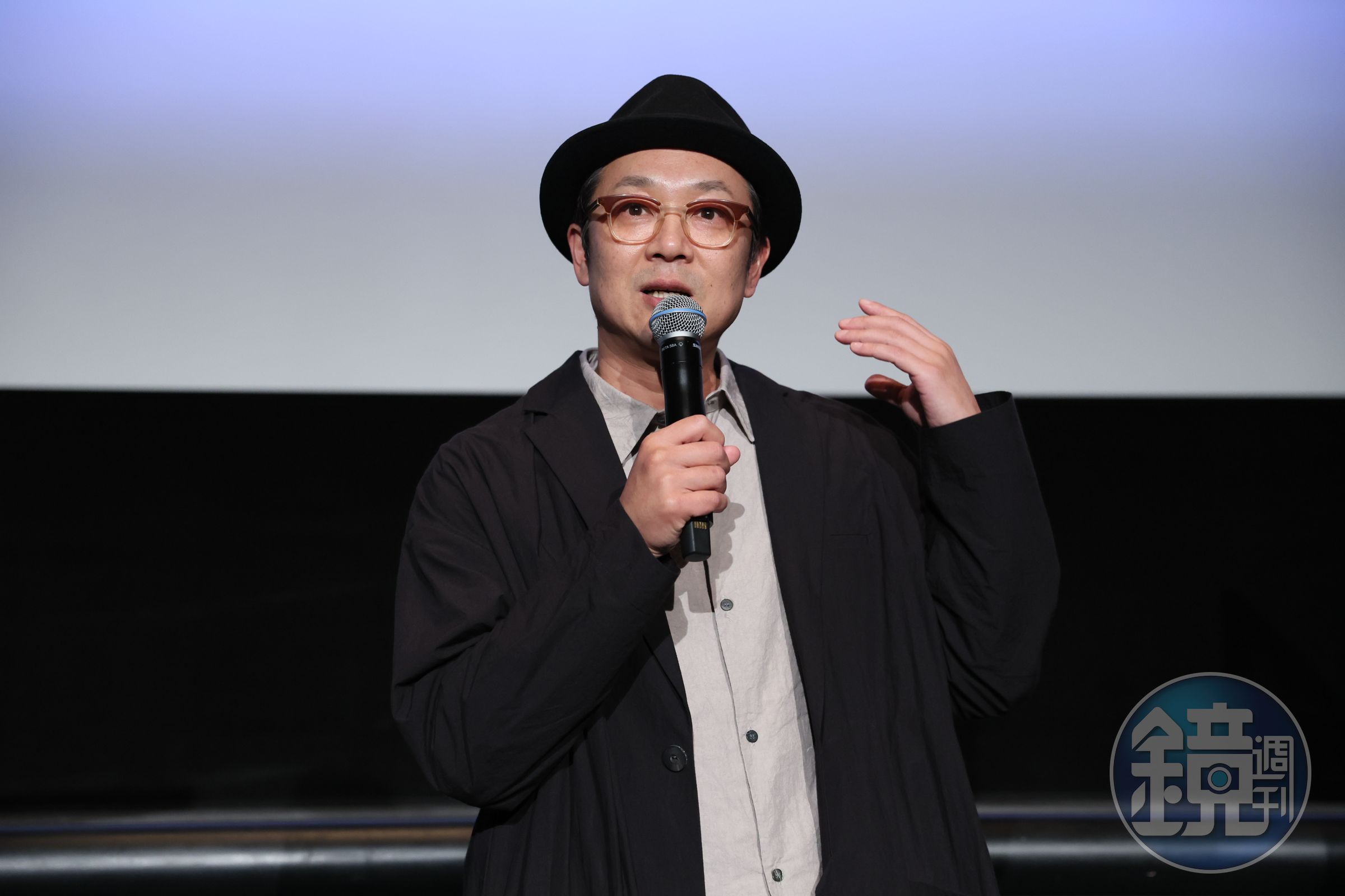 吉田惠輔因出道初期企劃案常碰壁，領悟到做原創劇本的重要性。（東京國際影展提供）