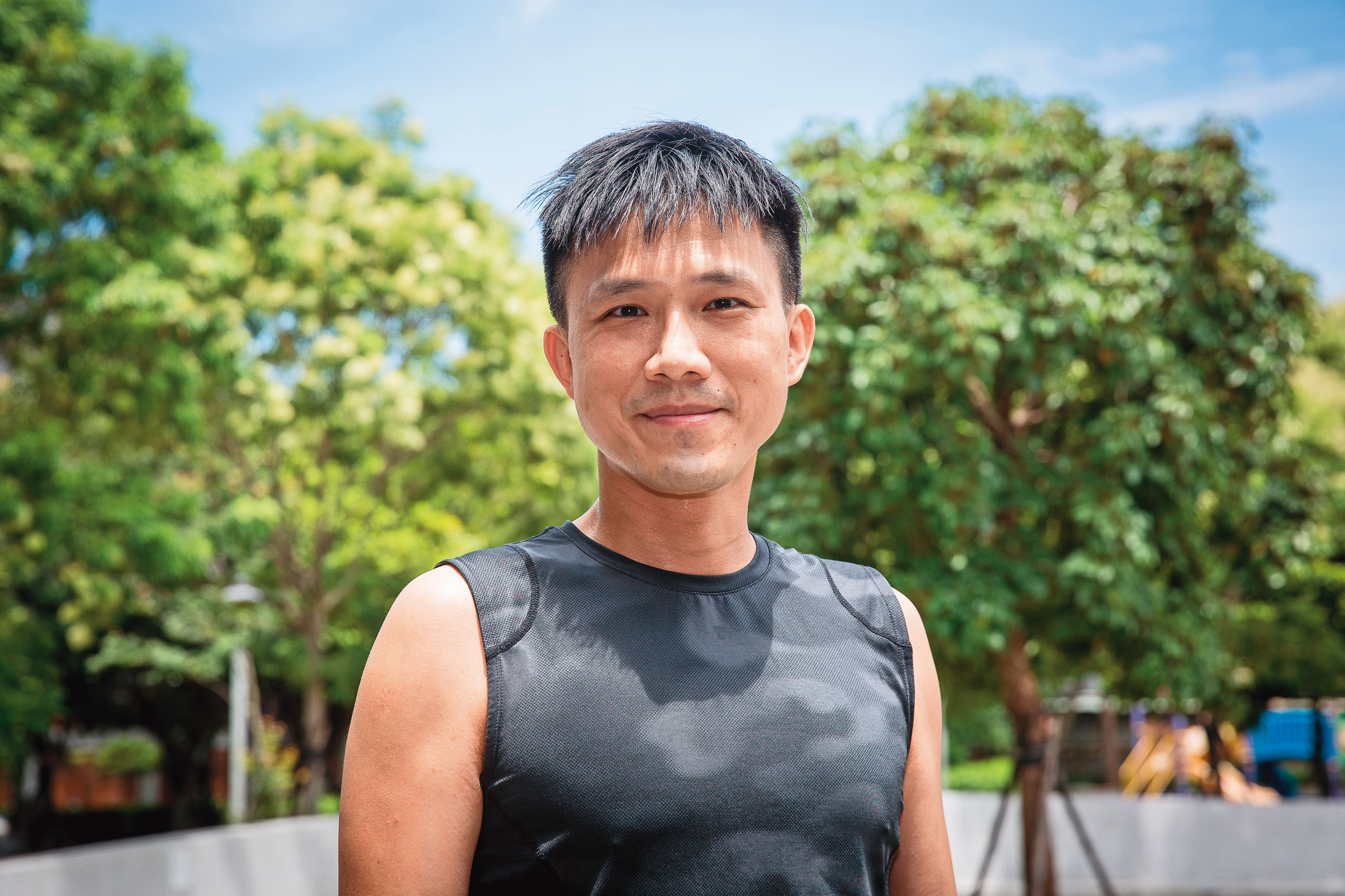 張先生,台北人。
