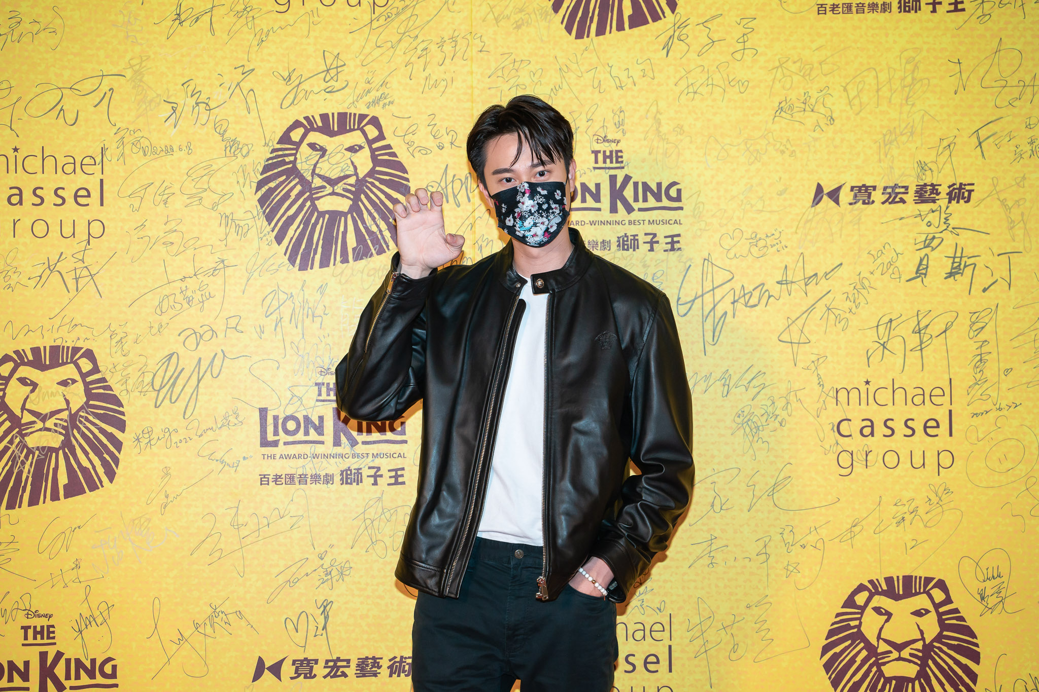 劉書宏說《獅子王》是他心中第一名的迪士尼卡通,相信正義的一方永遠會在最後獲勝。(寬宏提供)