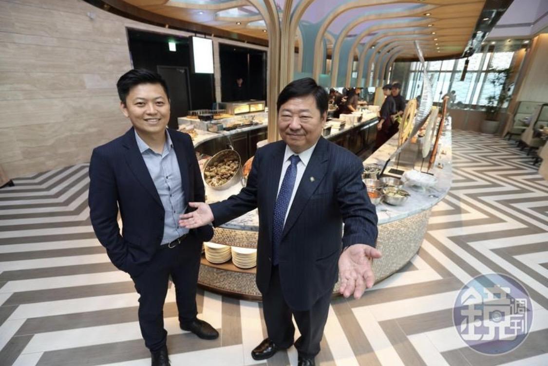鄧姓消費者向饗賓集團副董事長陳啟昌（右）提出妨害名譽告訴。（本刊資料照）