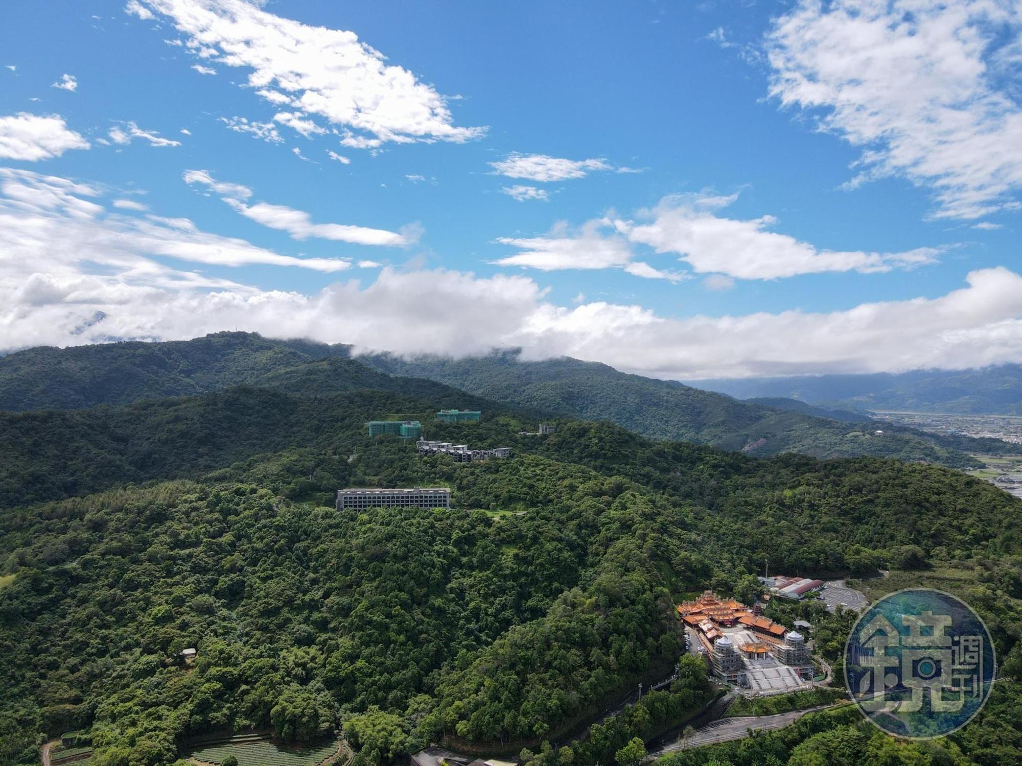 酒店視野寬廣遼闊，擁有絕色山海美景。（張世鈺提供）