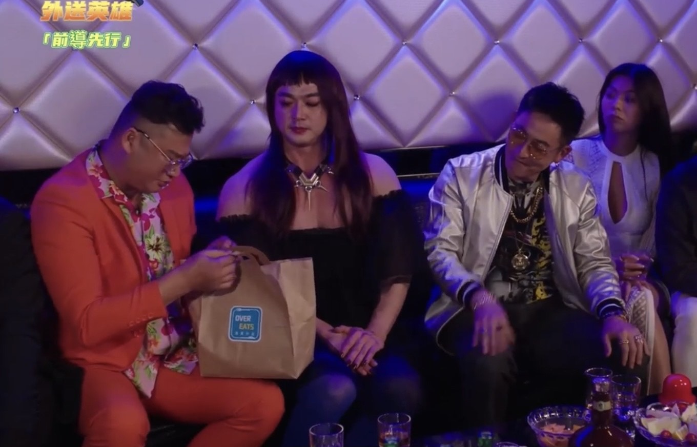 李沛旭在劇中為辦案犧牲色相反串。（LiTV提供）