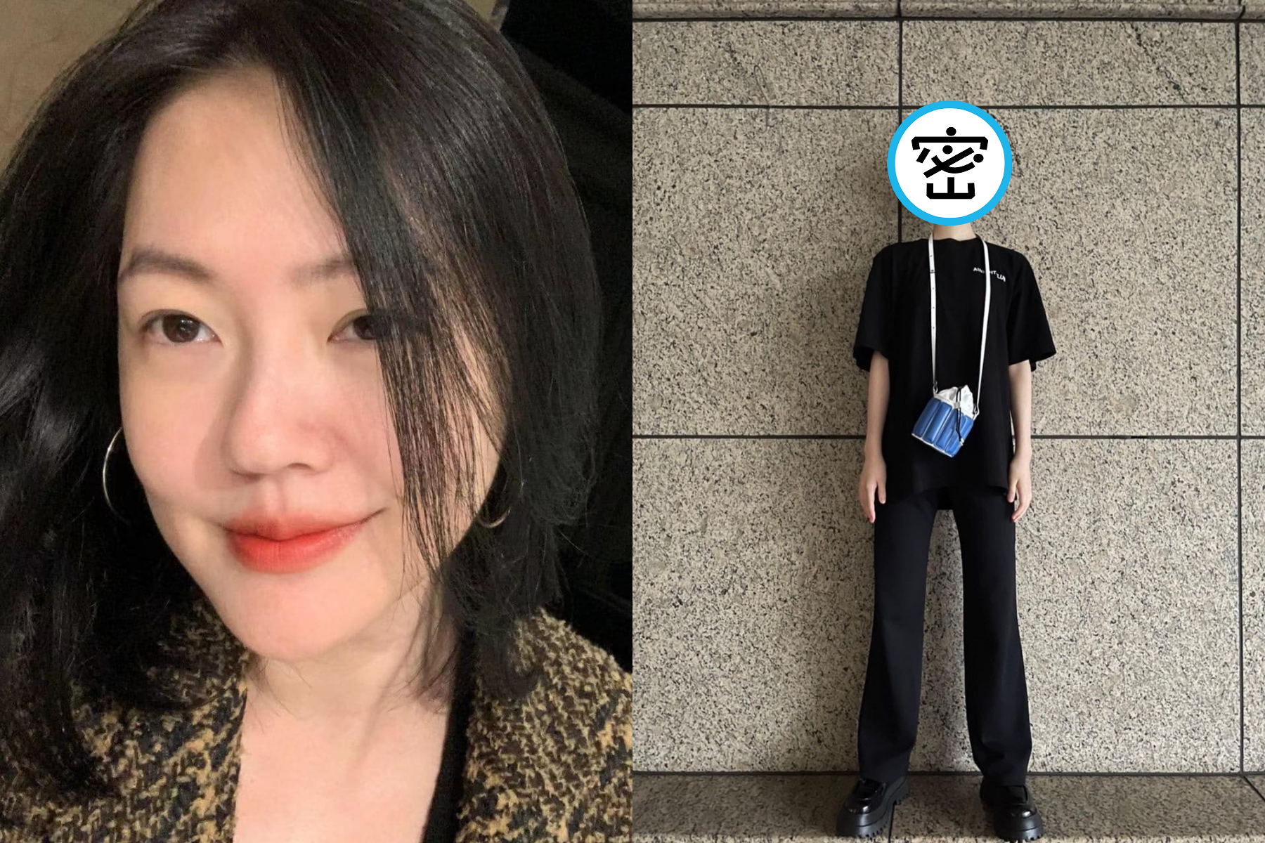 小S(左圖)的大女兒許曦文,近日剪了一頭短髮,簡直復刻媽媽。(翻攝自小S臉書、許曦文IG)