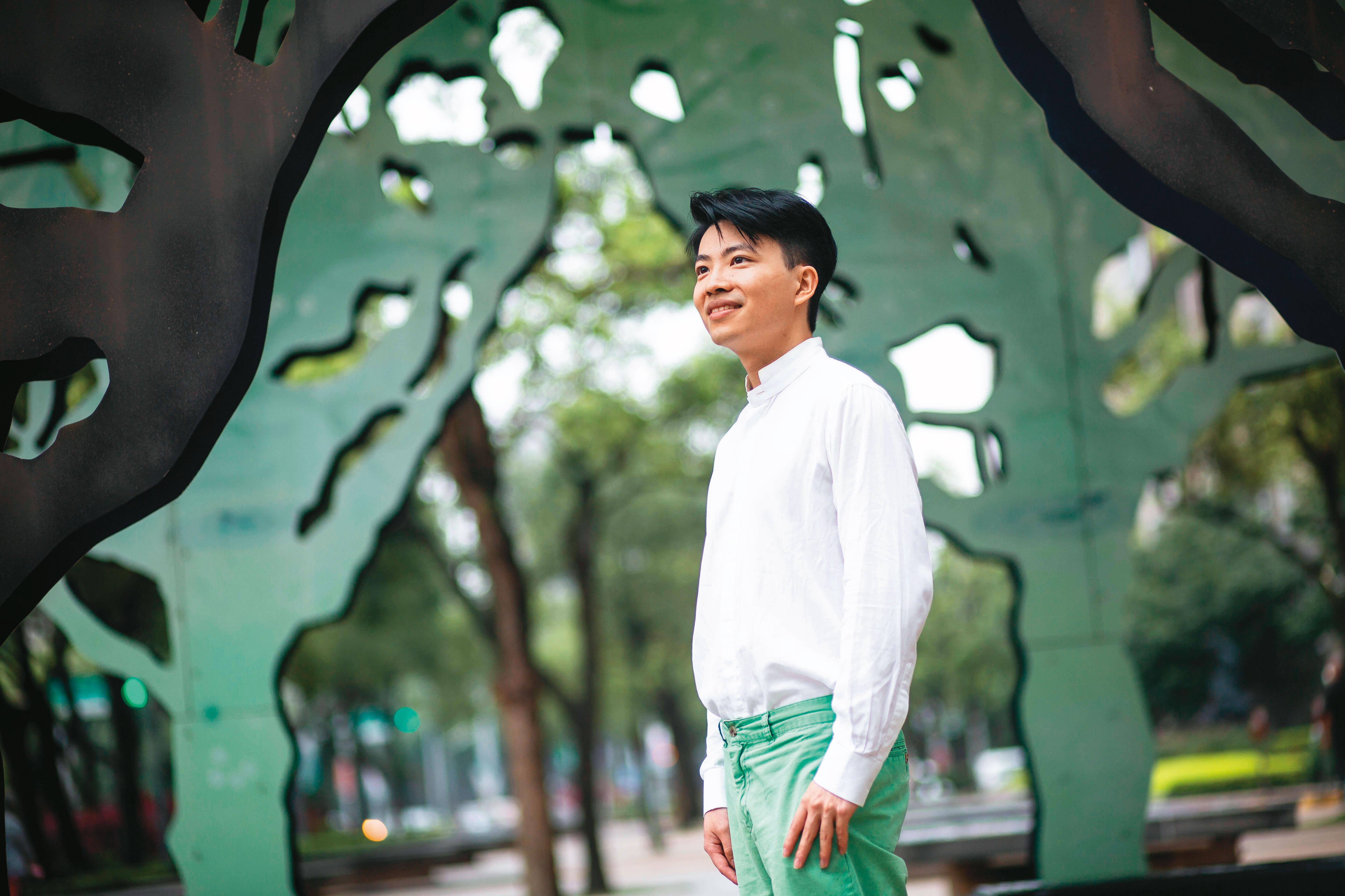 周善祥至今仍對世界充滿好奇心，他說，在清大讀博士班除了因為喜歡清大、喜歡台灣，也因為從未在亞洲居住過。