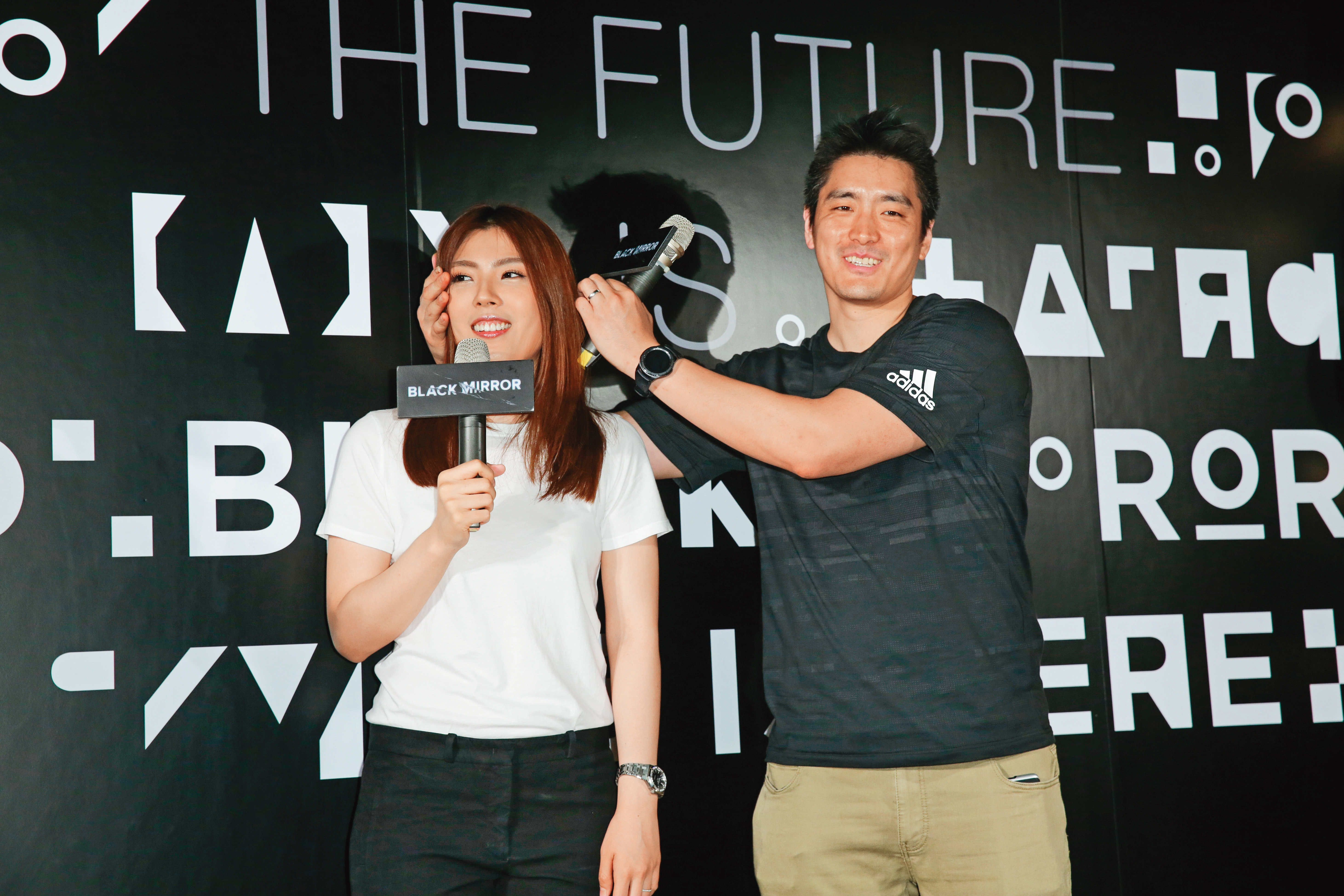 理科太太（左）和前夫理科先生（右），曾以恩愛人設出席各大公開活動，此景已成追憶。