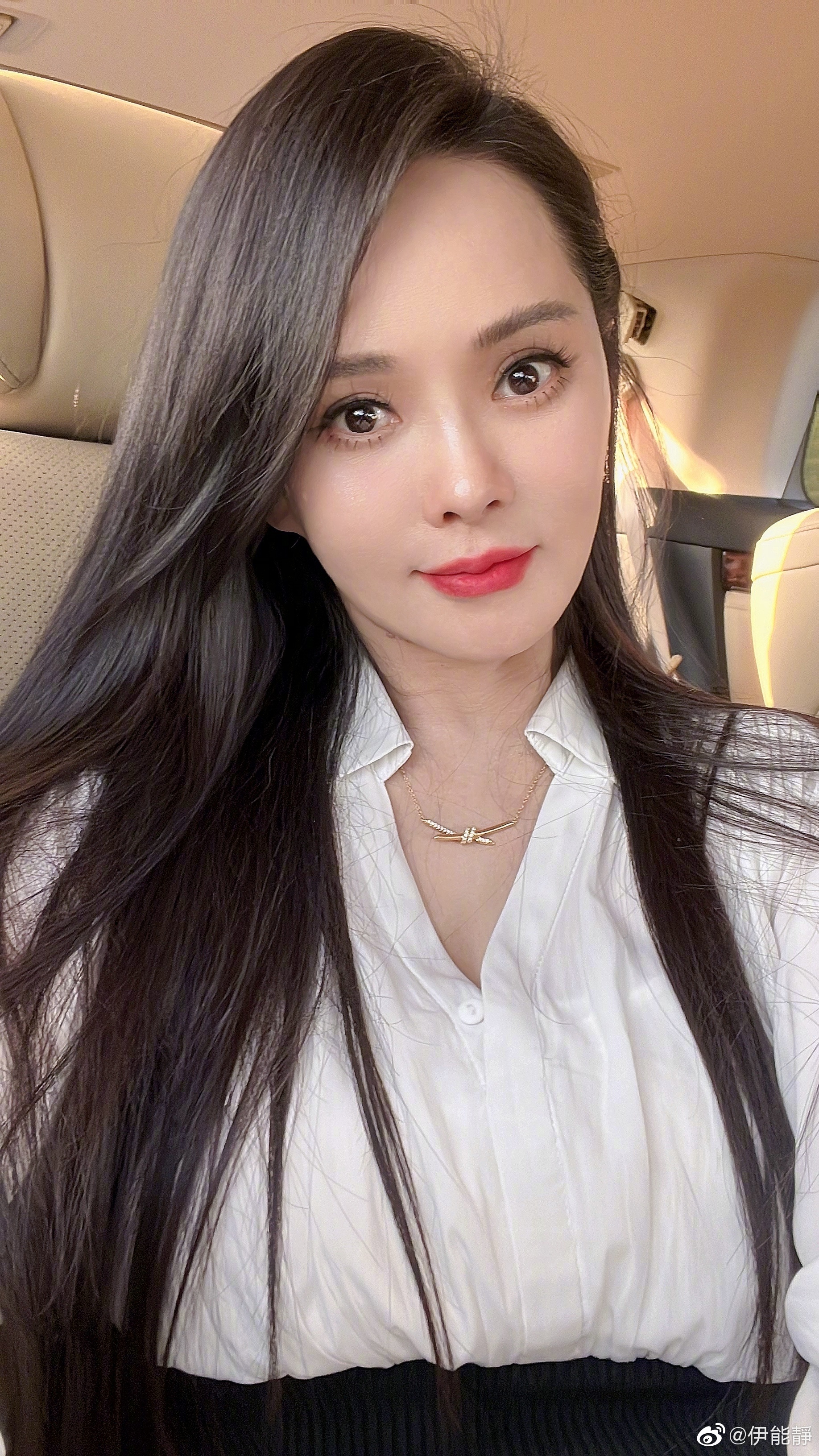伊能靜有婆媳問題,就連生子後都無法改善。(翻攝自伊能靜微博)
