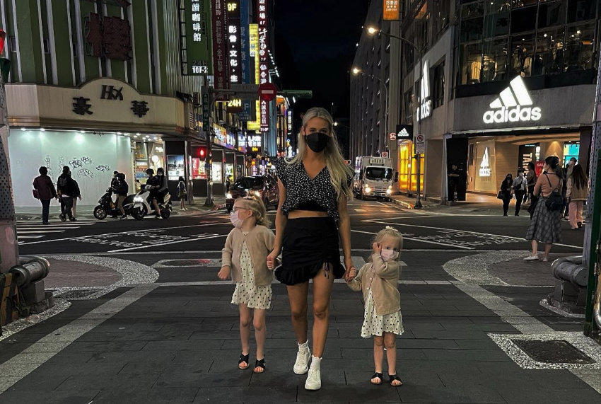 瑞典夫妻賣掉一切舉家搬到台灣，原因曝光。（翻攝Instagram @leijdstroms）