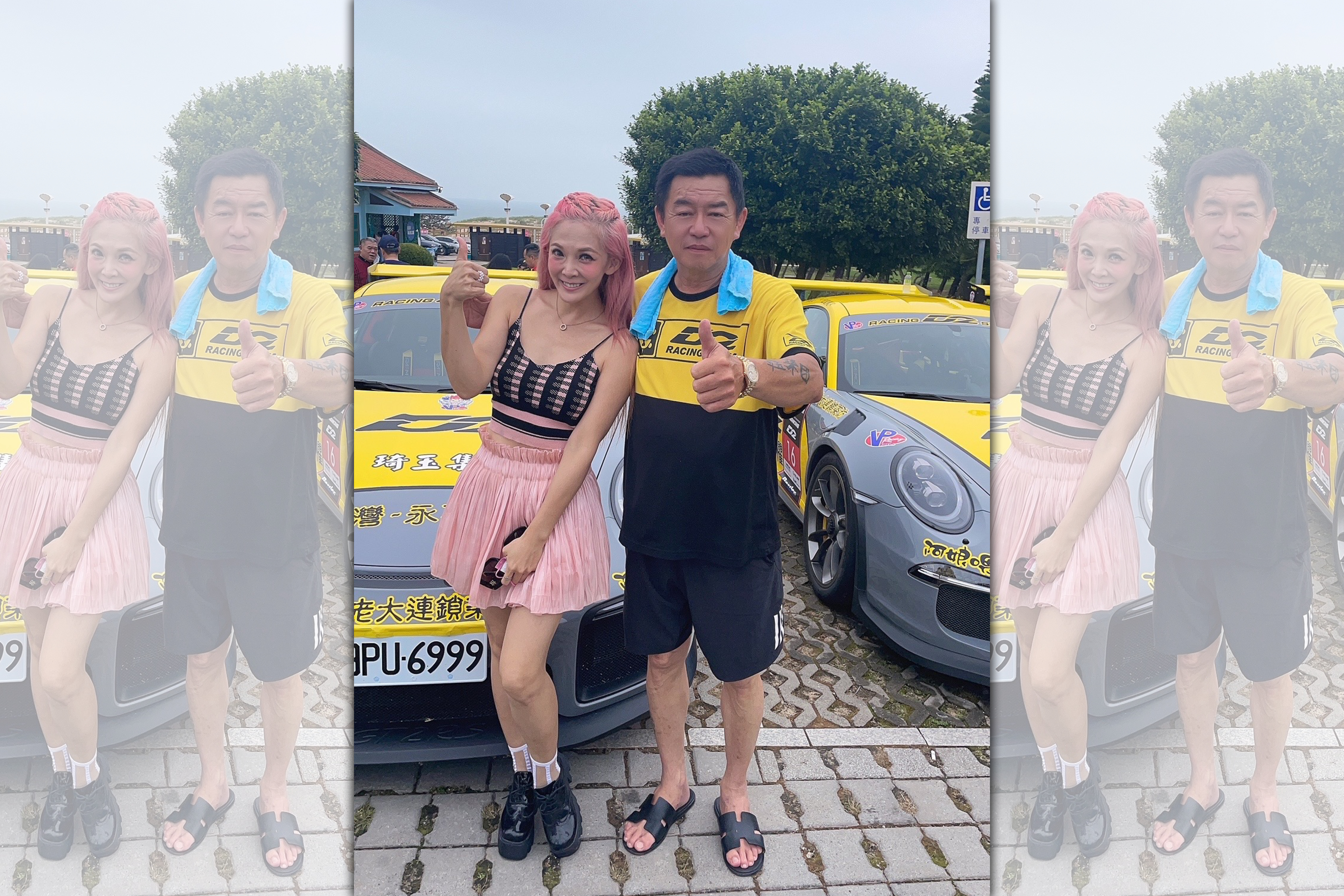 DJ圓圓工作滿檔接新節目又去離島出外景，竟遇網紅廖老大替媽媽告白偶像傳合照炫耀。（DJ圓圓提供）