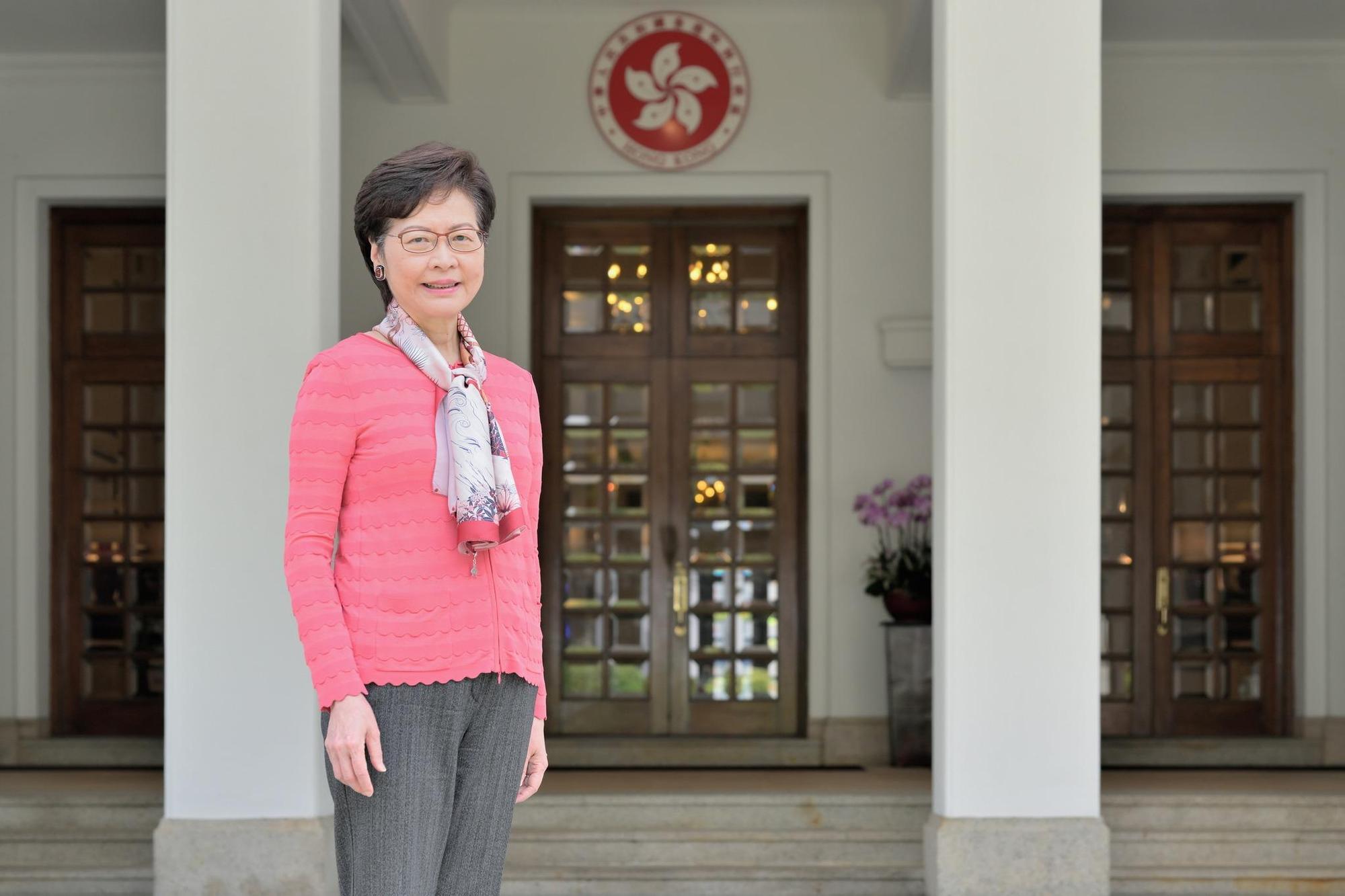 香港特首林鄭月娥即將卸任，今發表最後一篇臉書貼文。（翻攝林鄭月娥臉書）