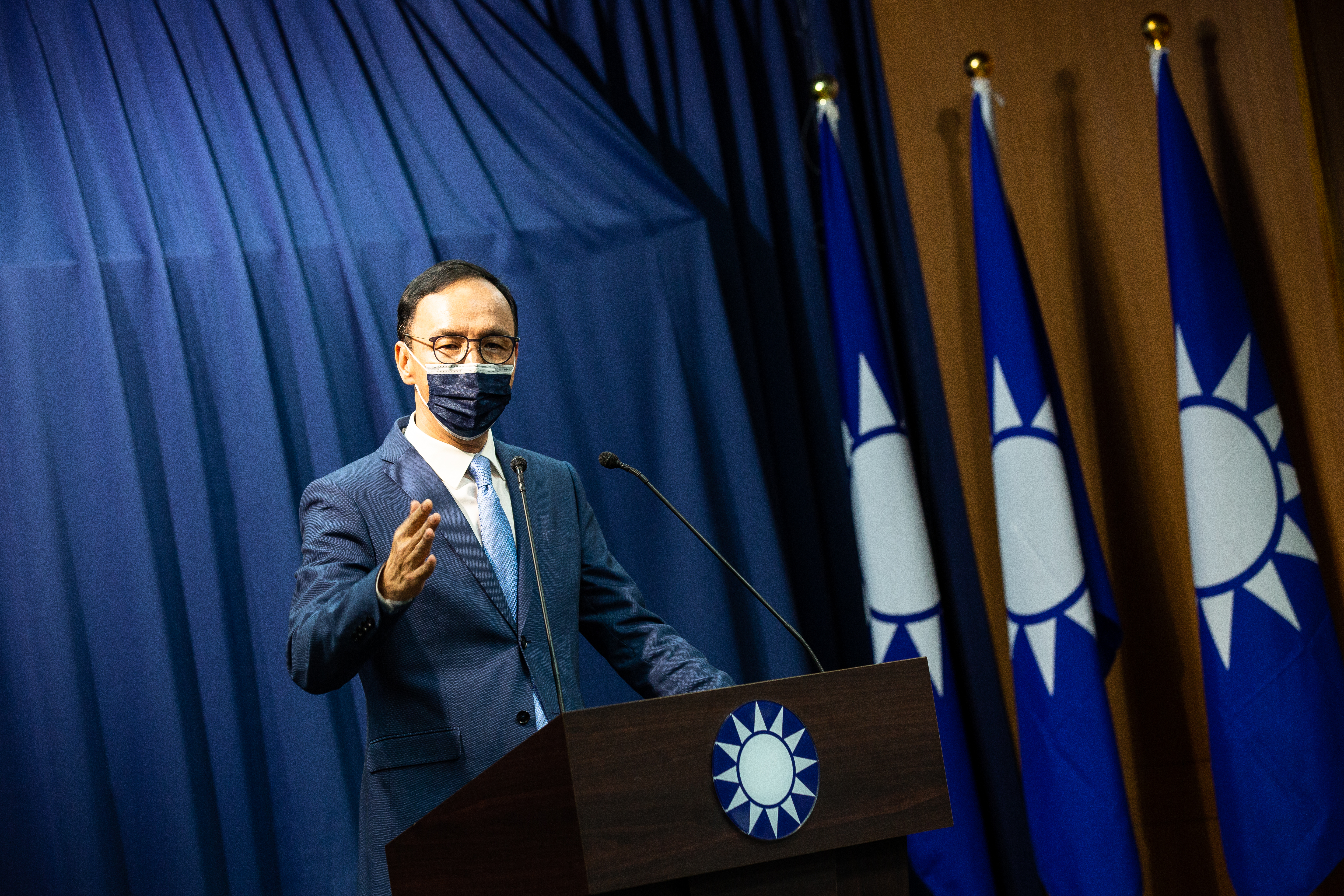 朱立倫呼籲中央政府，不適合一次性將電費調漲那麼高，因全民都將受到影響。（本刊資料照）