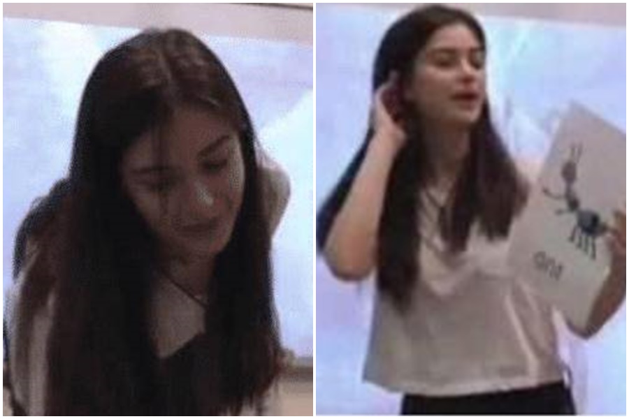 中國一名幼兒園女老師因為長得太漂亮，遭到學生媽媽們要求園方解雇。（翻攝自微博）