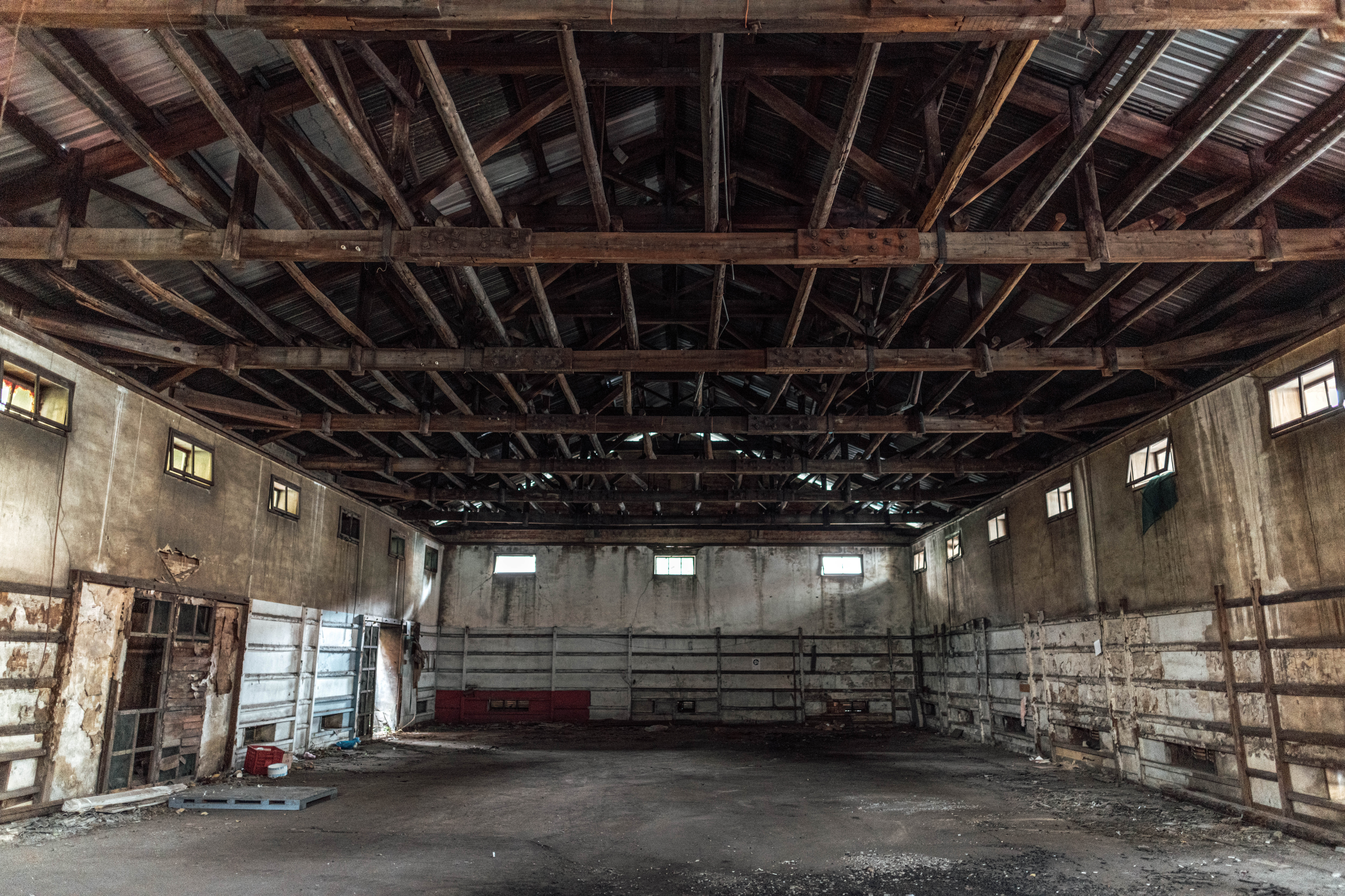 米倉修建後，將搖身變為小劇場、排練場等多功能空間。（桃園市政府新聞處提供）