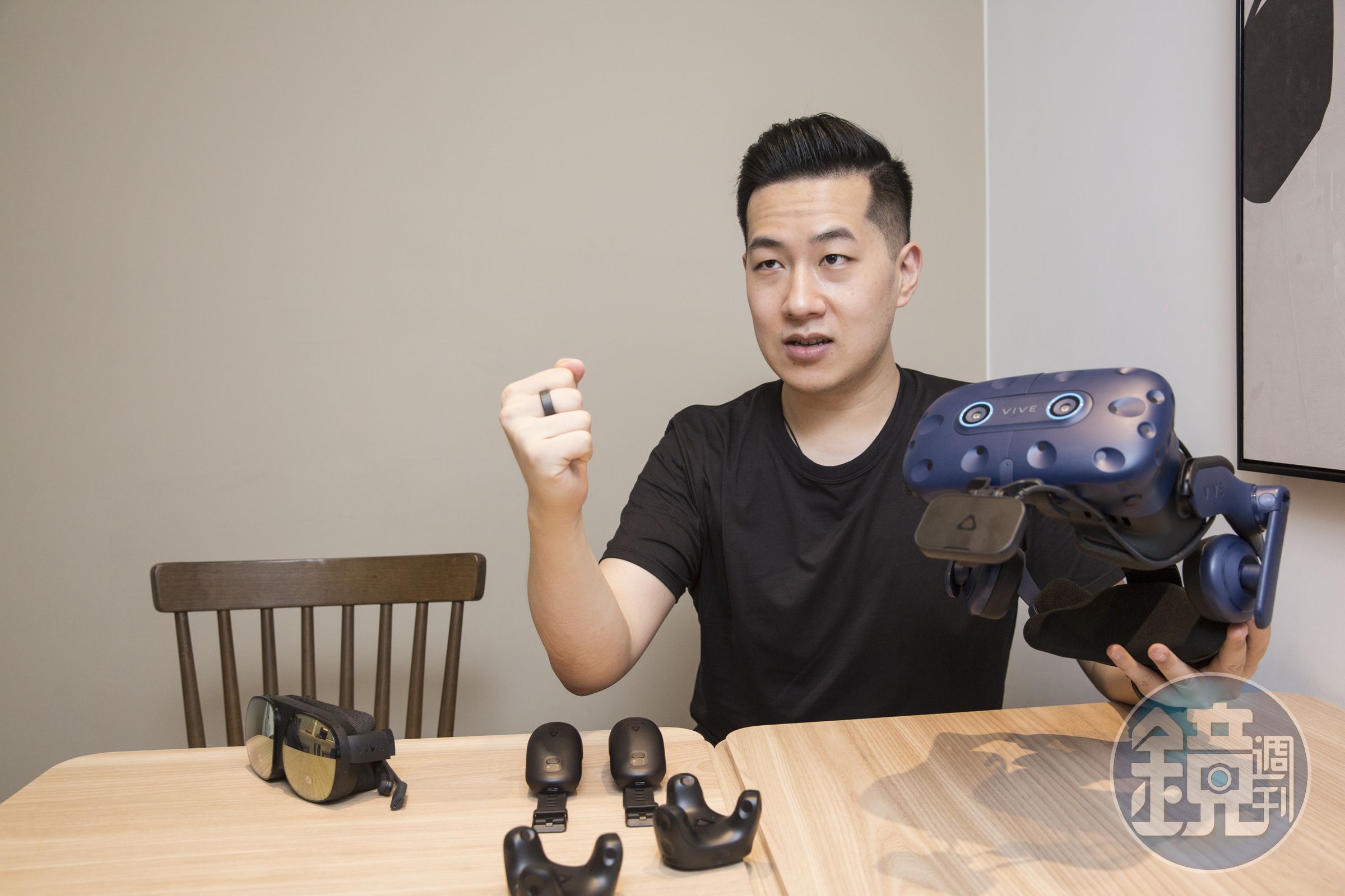hTC全球產品策略發展負責人葉申透露，內部有一個專門在看「追蹤技術」的團隊，且規模不小。