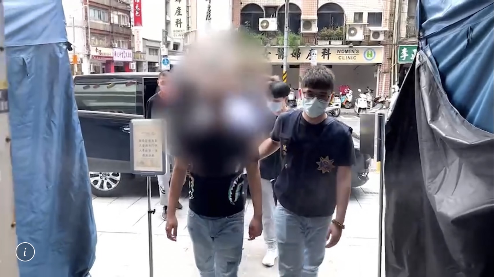 警方訊後將4男依法送辦。（翻攝畫面）
