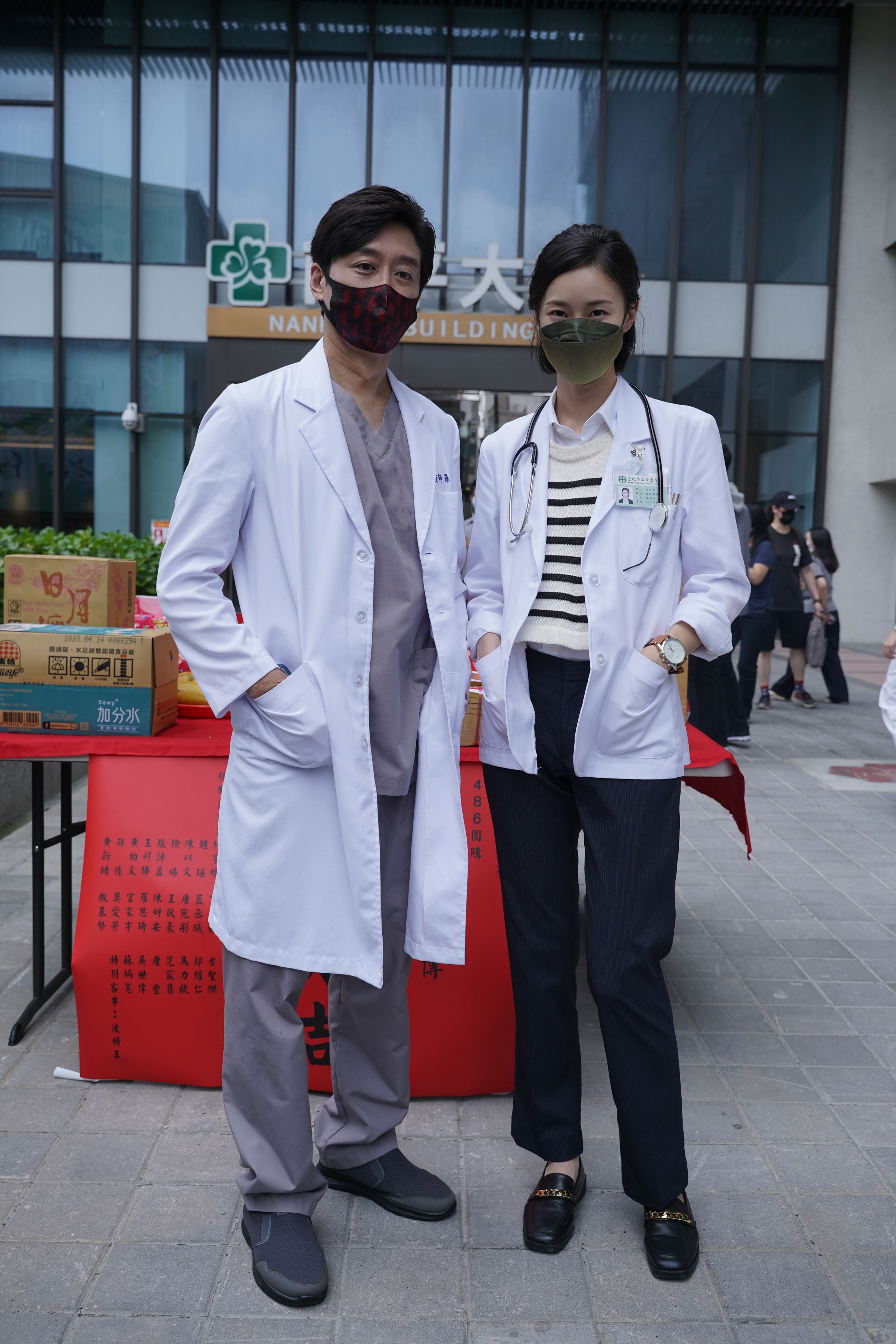柯宇綸、鍾瑶是男女主角。 （劇組提供） 