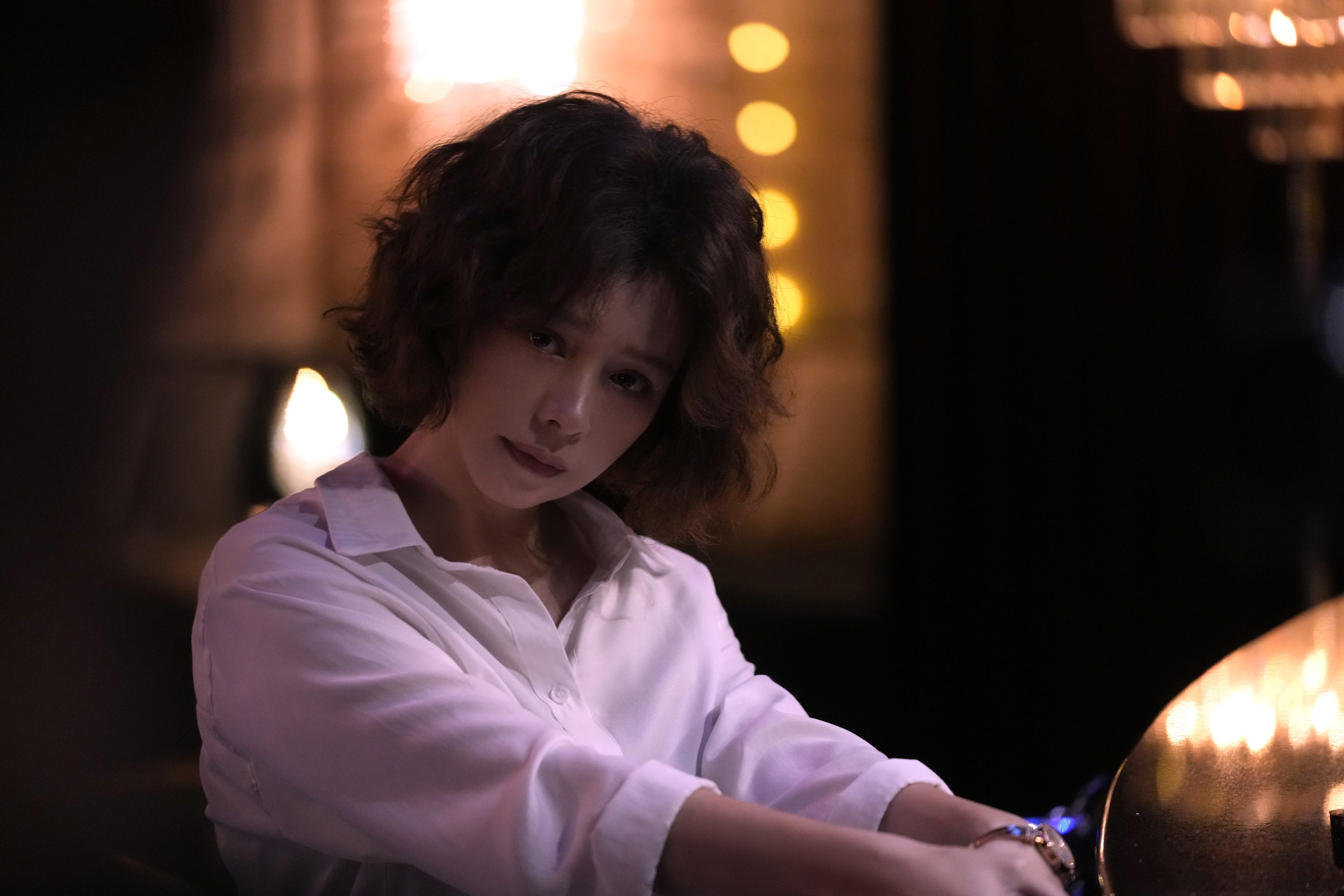 徐若瑄為戲增胖8公斤扮演樂樂，舉手投足都要散發吸引人的溫暖特質。（甲上娛樂提供）