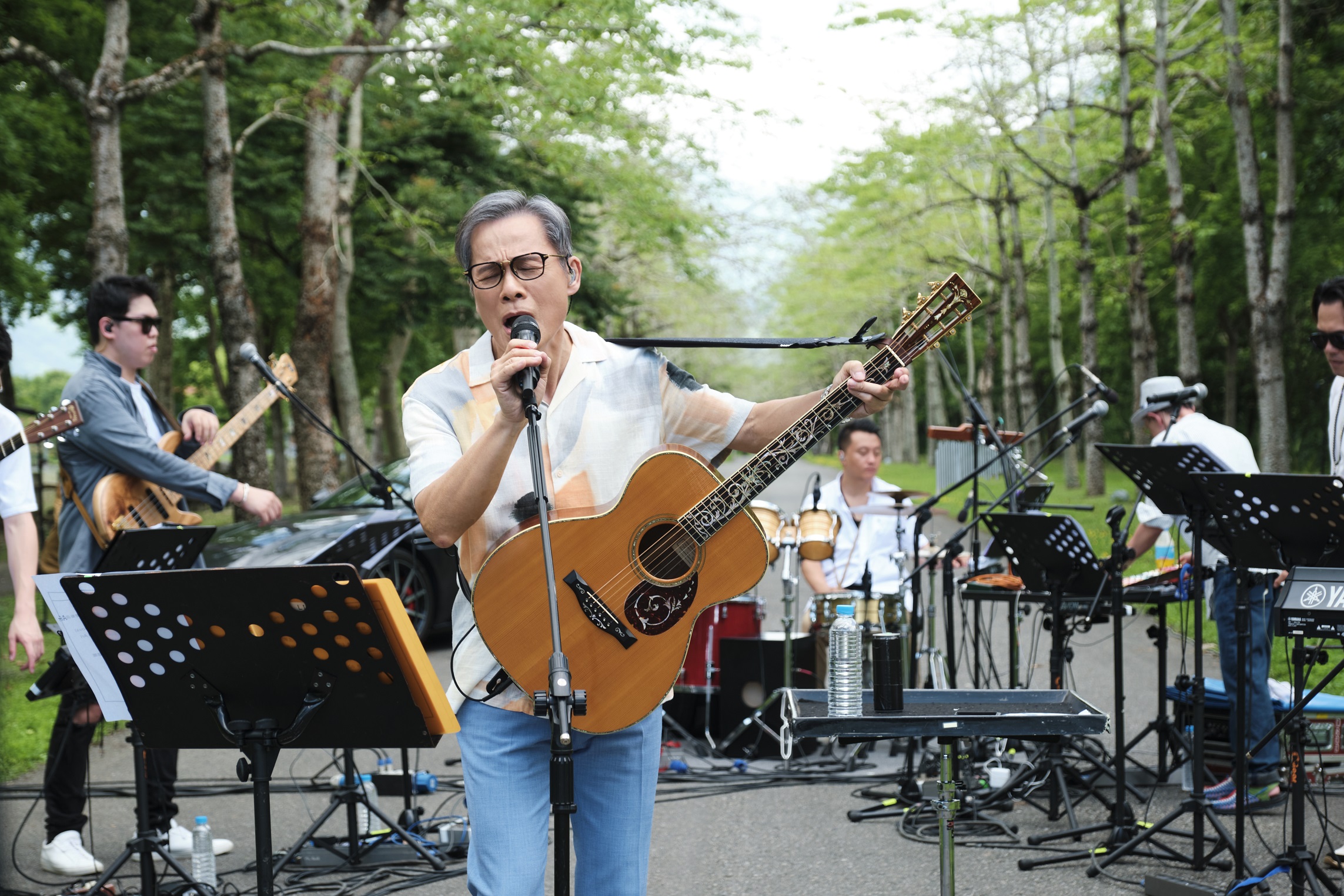 羅大佑宣布《宜花東鹿》2022巡演新篇章於花蓮「林榮新光站」全新啟動。（大右音樂）