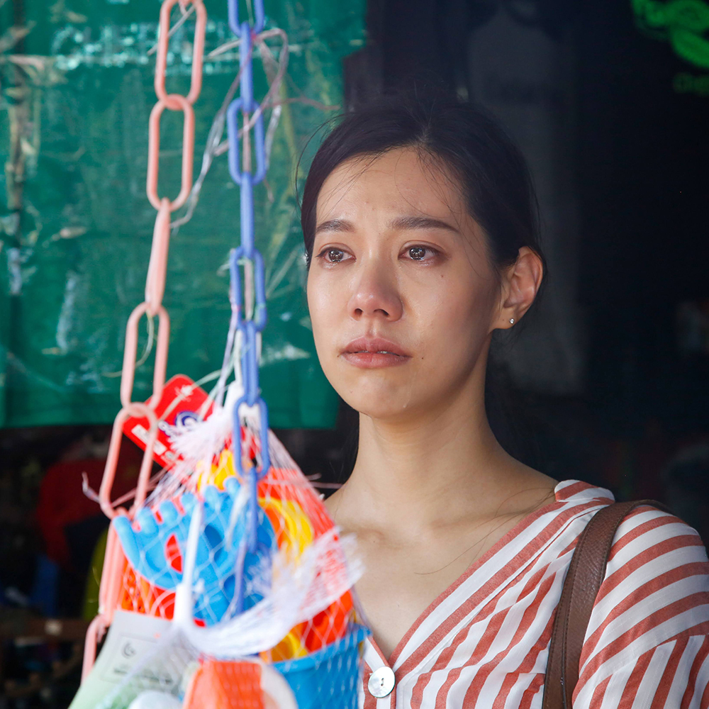 選美出身的黃之豫，扮演導演助理。（台北電影節提供）