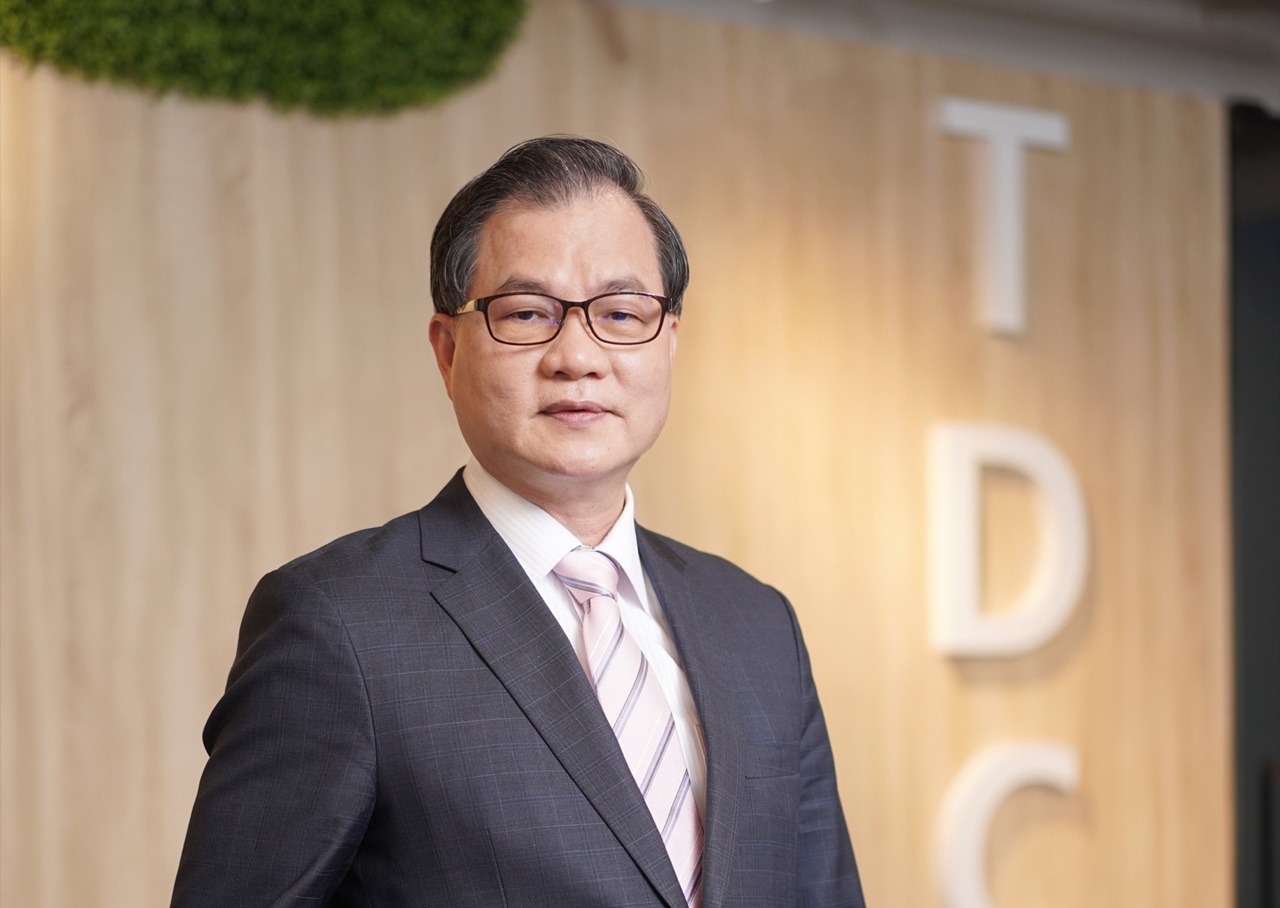 國內最大基金交易平台基富通今日召開董事會，會中全體董事一致通過，朱漢強擔任基富通新任董事長一職。（基富通提供）