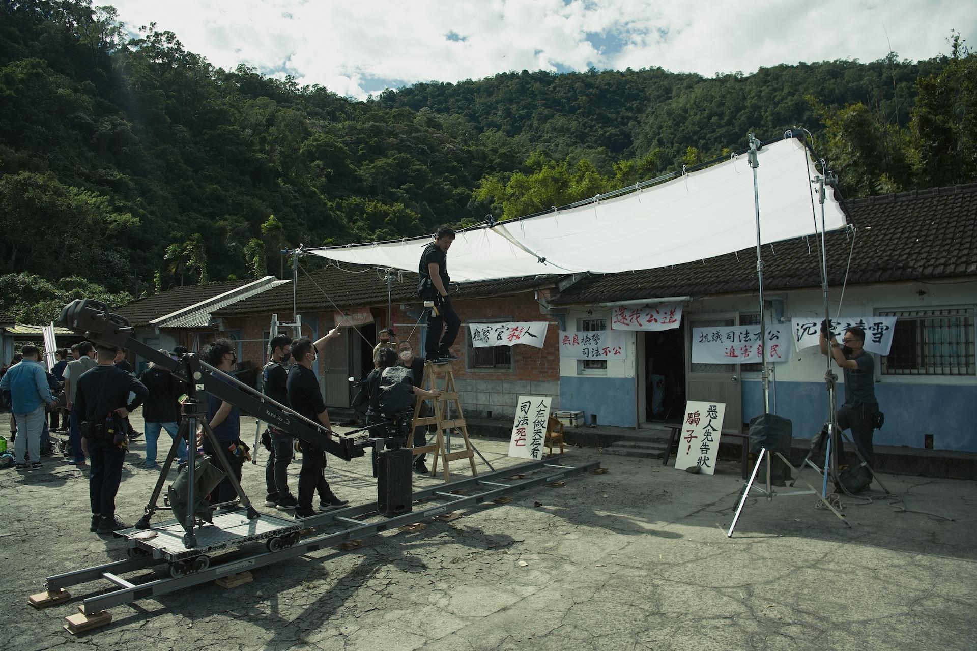 嚴嘉念邀好萊塢團隊一起開發影集《台灣犯罪故事》,目前已在後製階段。 (TCS Partners Ltd提供)
