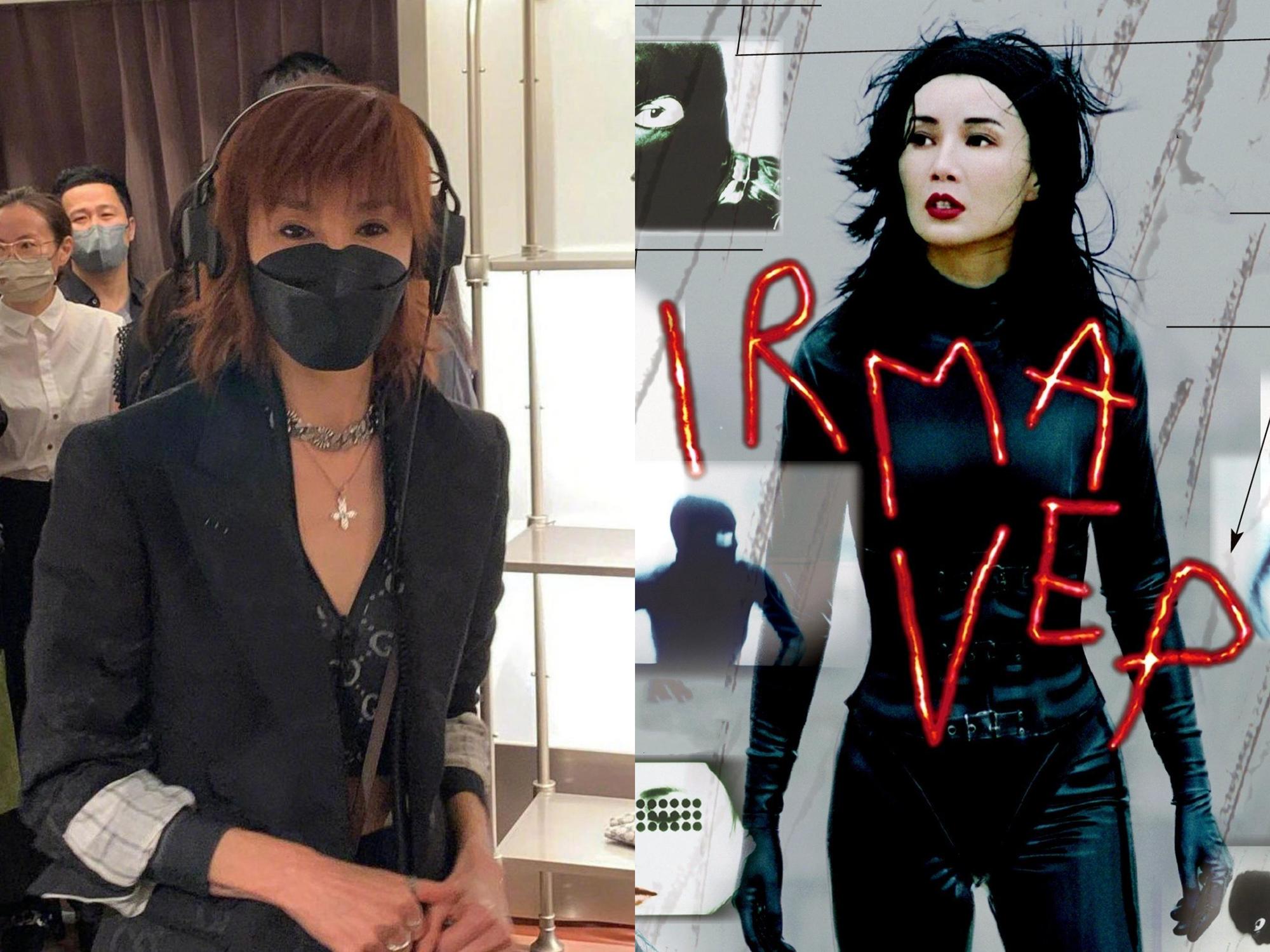 張曼玉息影後沉迷音樂,日前還在時尚活動當DJ 打碟;她與前夫阿薩亞斯曾合作電影《迷離劫》。(微博圖片)