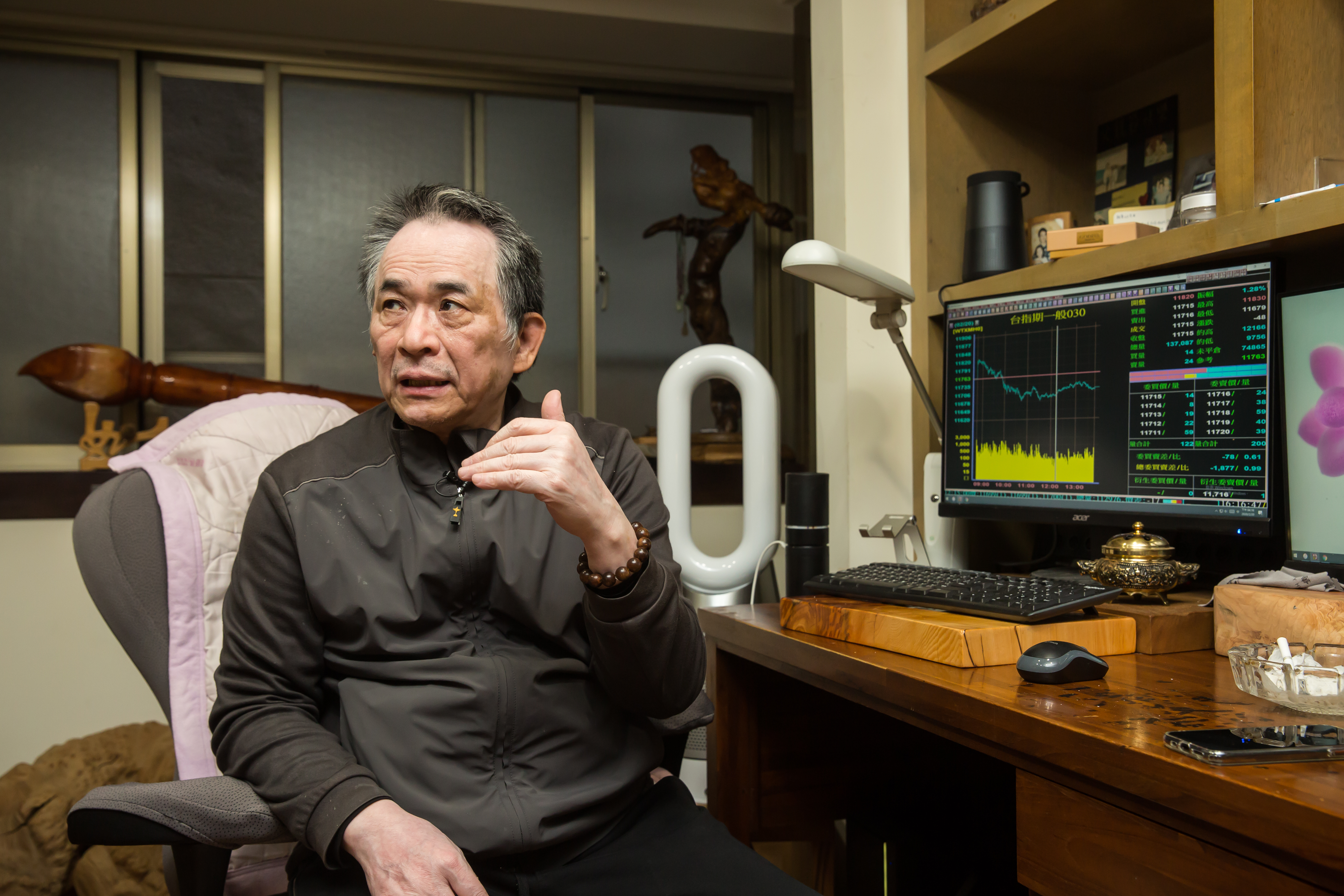 蕭明道強調，台積電是世界級好公司，投資眼界要夠遠才可能賺大錢。